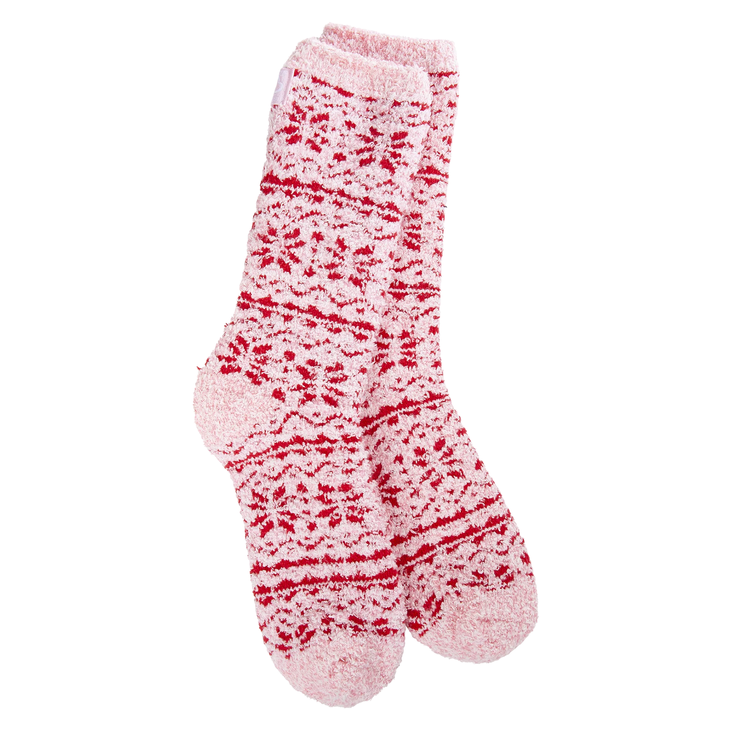 75081 Winter Crew Fair Isle Pink