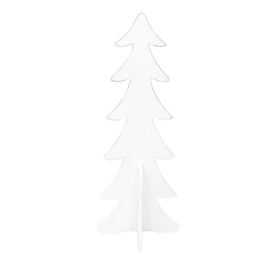 WXF59176 Med White Slotted Tree