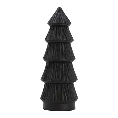 WXI59525-LG Tall Black Tiered Tree