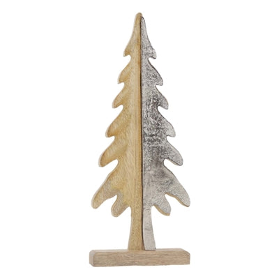WXI59558-LG Lg Midnight Shimmer Pine Tree on Stand