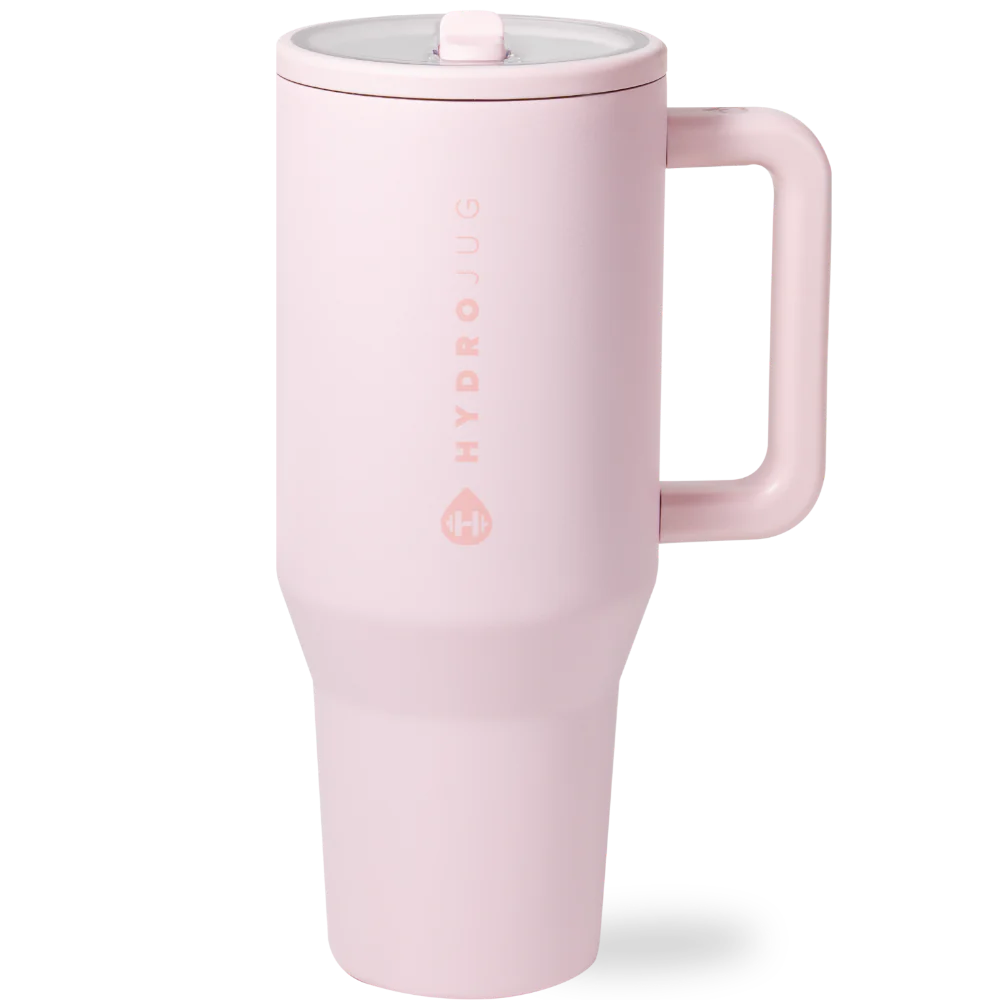 Hydrojug 40oz. Travel Tumbler | Pink Sand