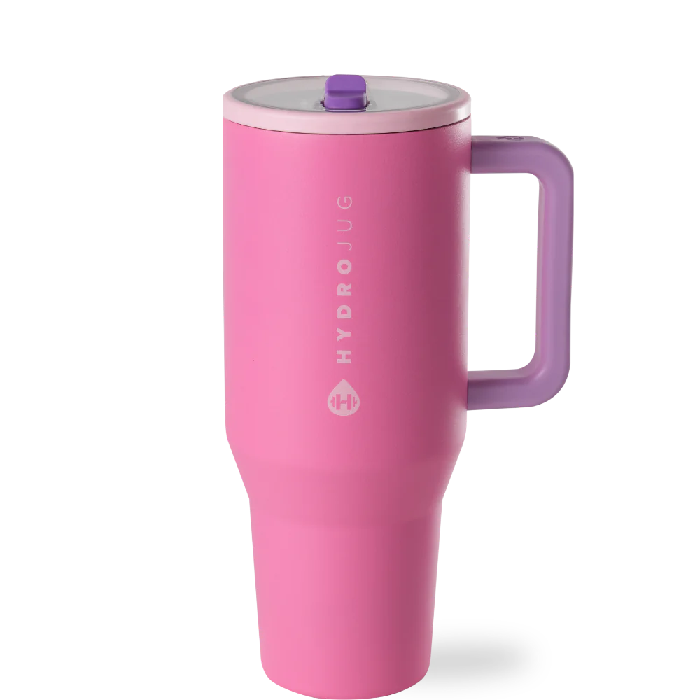 Hydrojug 40oz. Travel Tumbler | Pink Sugar