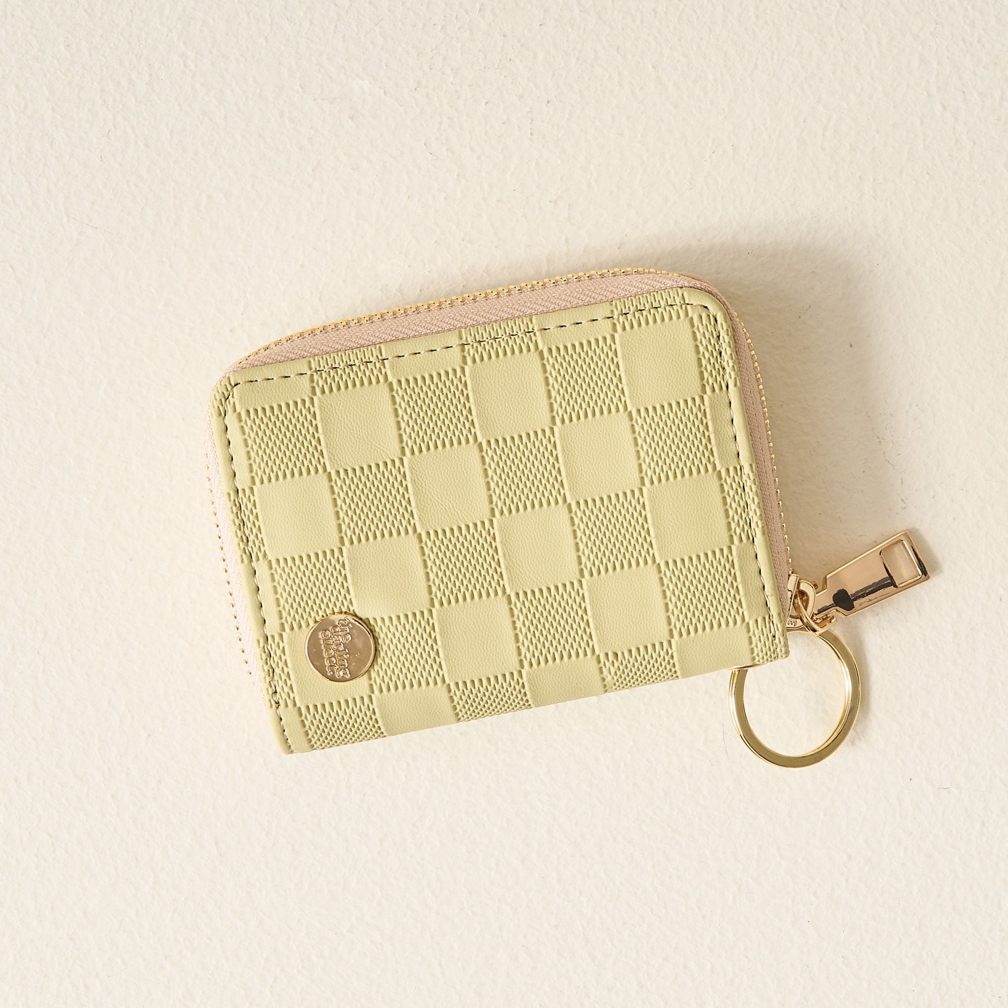 Zip Around Wallet | Green Check