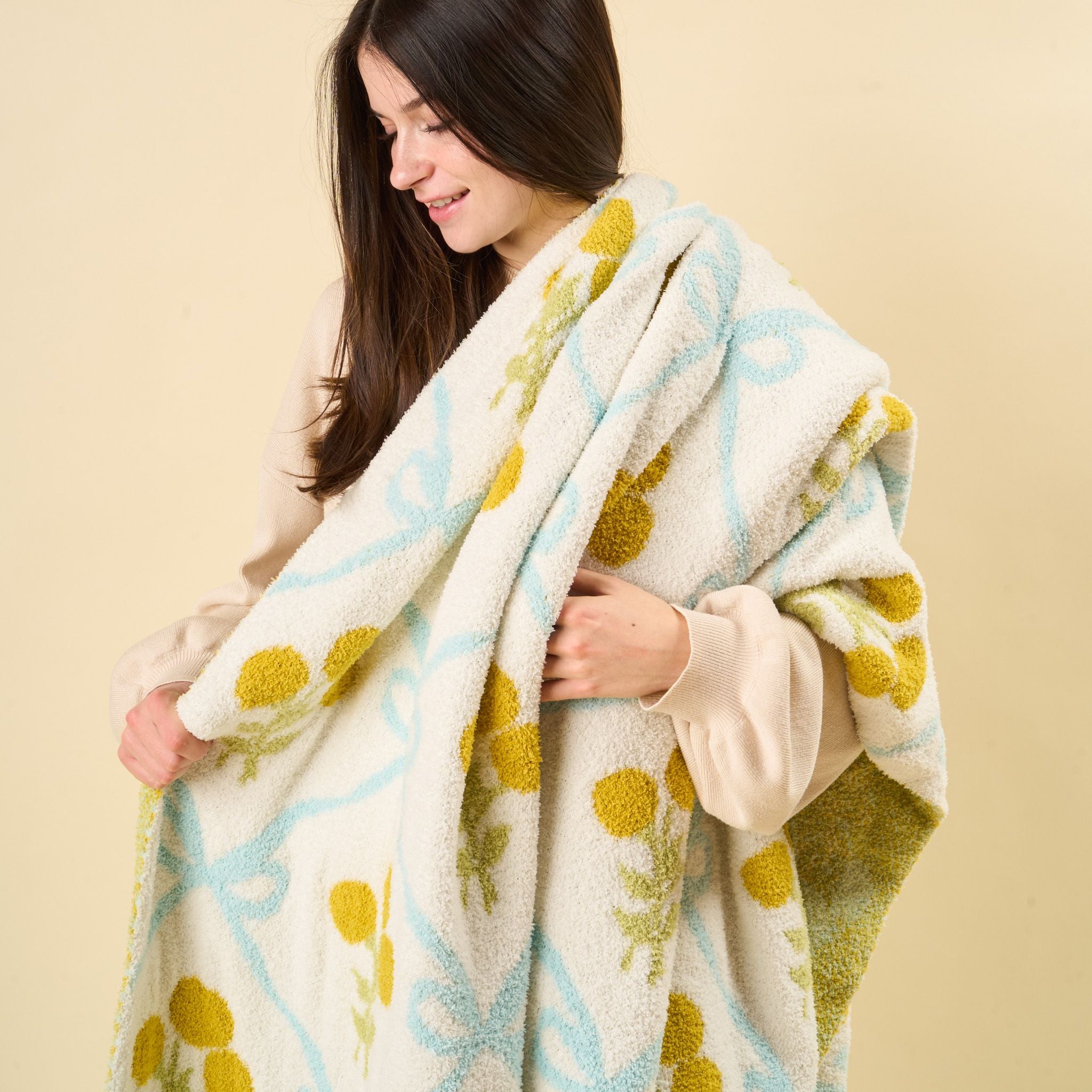 Cozy Dreams Luxe Blanket | Marigold Lane Blue