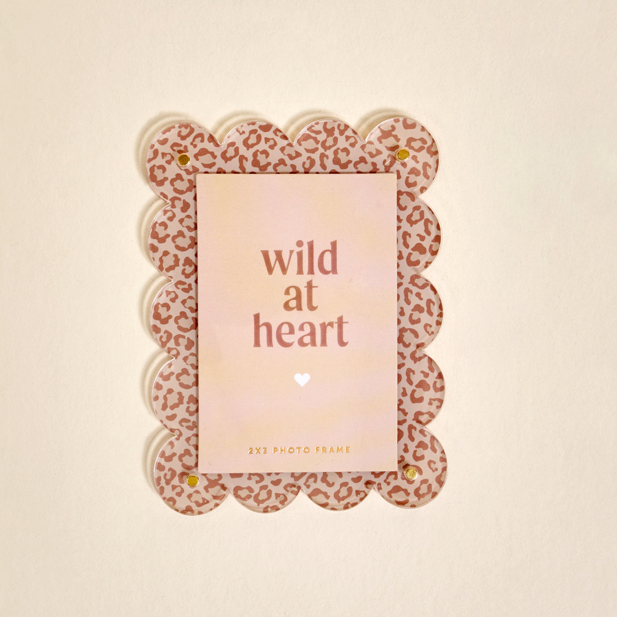 Mini Acrylic Picture Frame Magnet | Born Wild