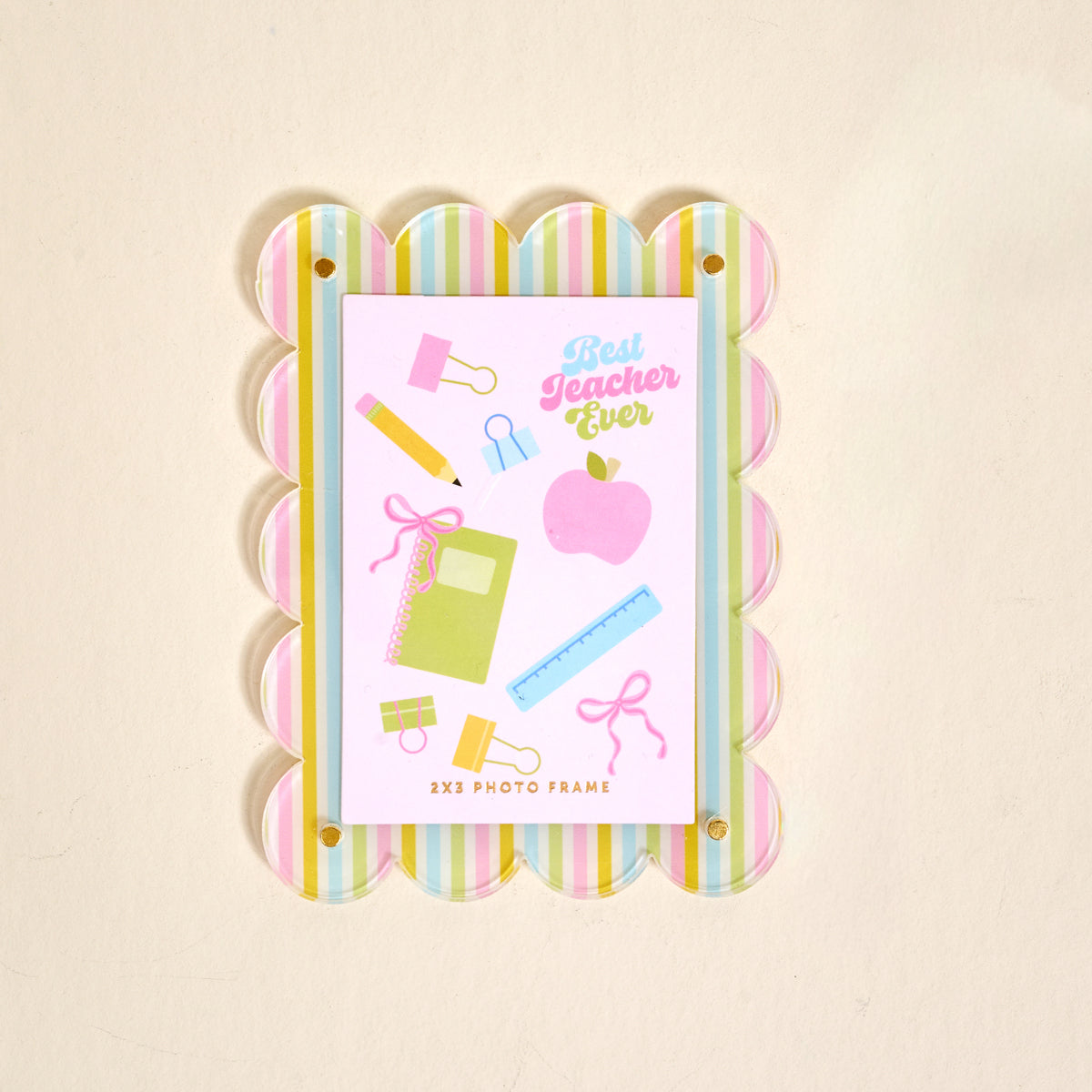 Mini Acrylic Picture Frame Magnet | Color Me Happy