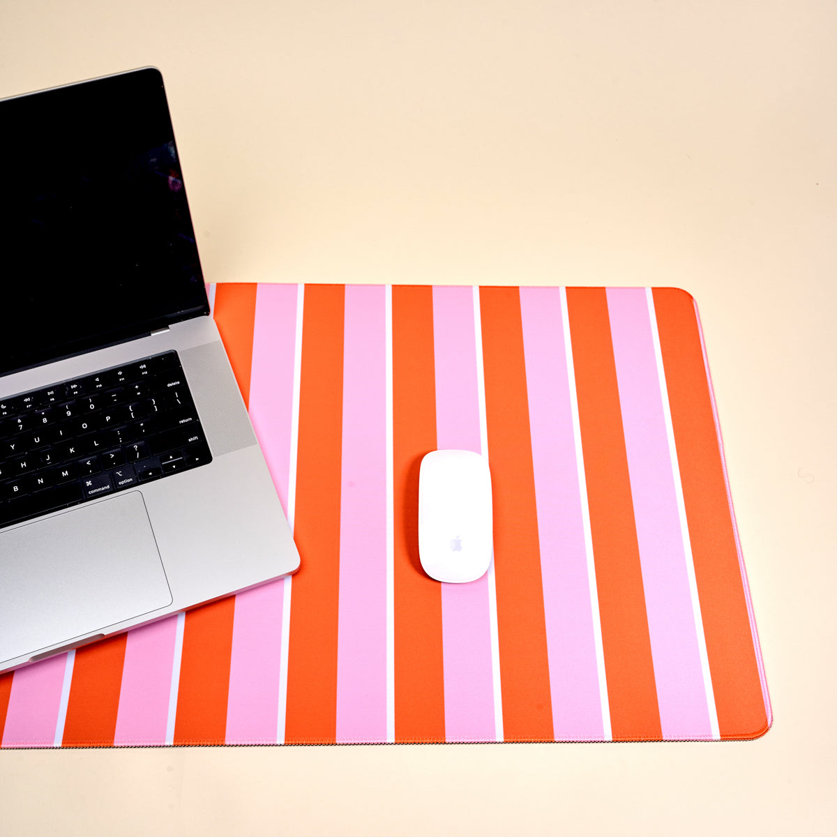 Desk Mat | Sicily Stripes Pink