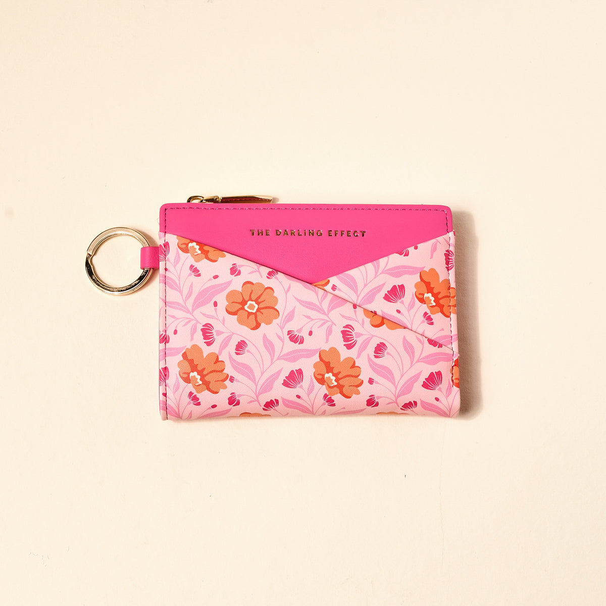 Luxe Pocket Wallet | Poppin Petals Hot Pink