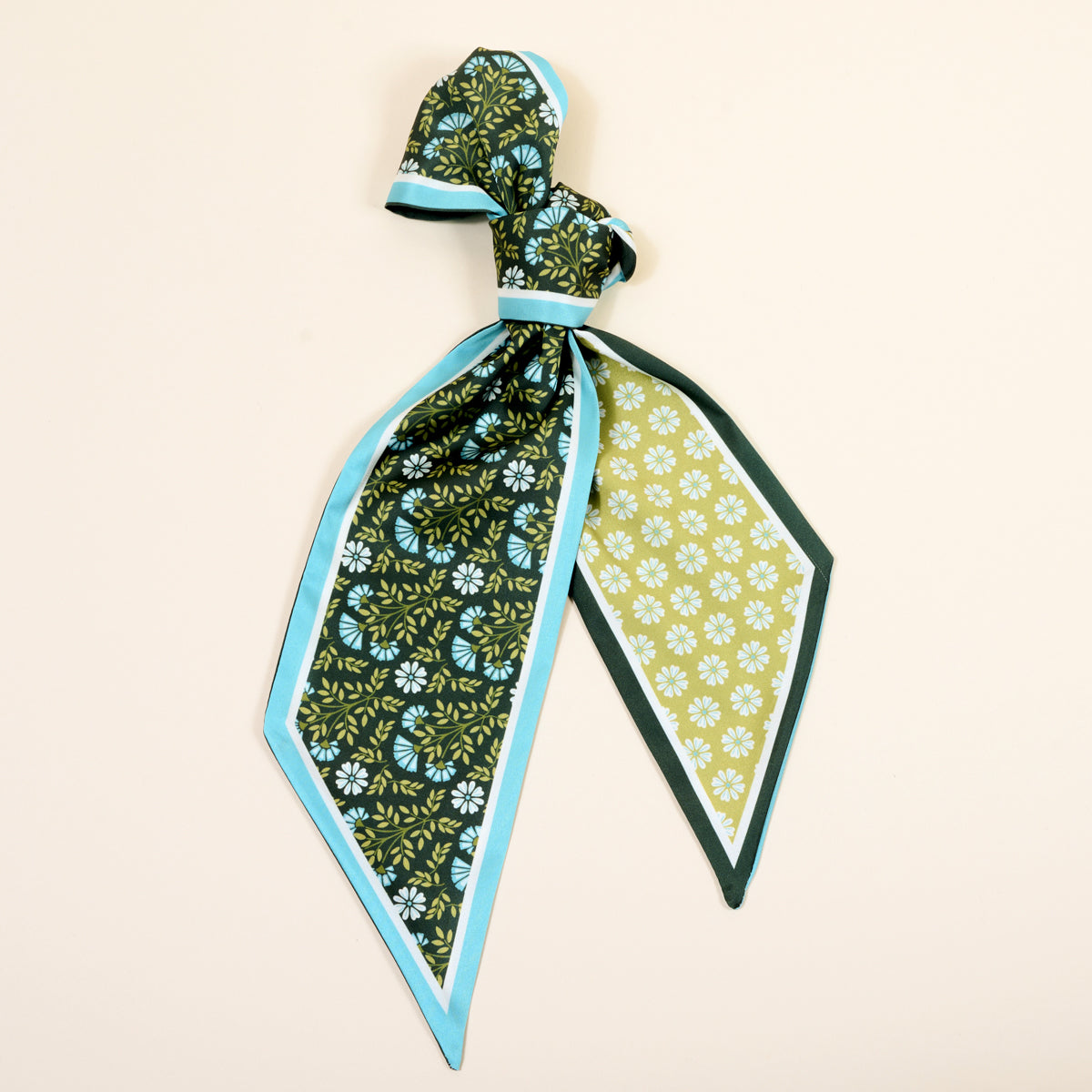 Twirl & Tie Scarf | Everbloom Forest Green