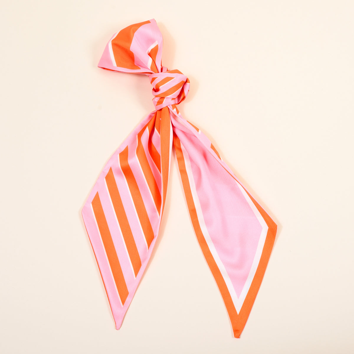 Twirl & Tie Scarf | Sicily Stripes Pink