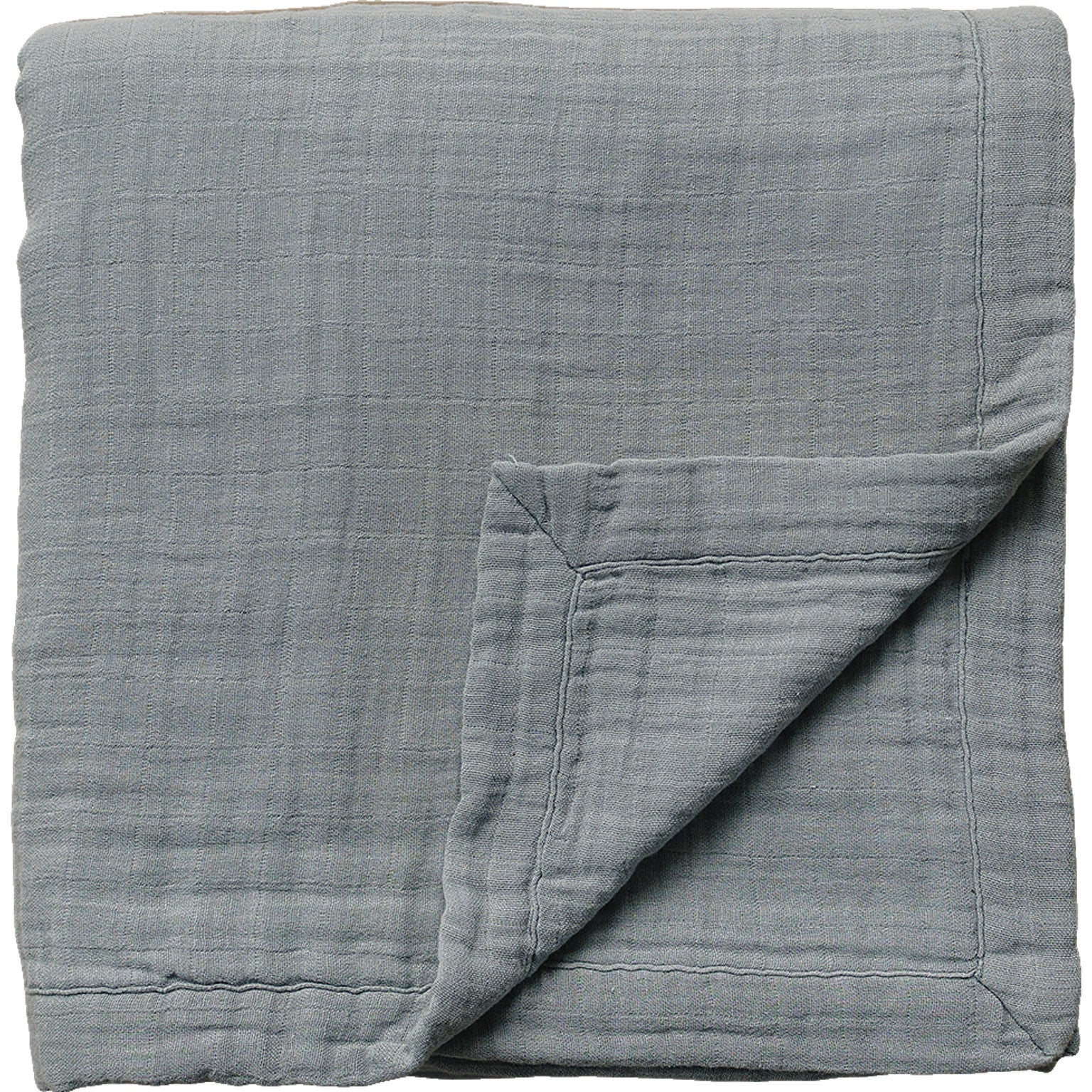 Muslin Quilt | Dusty Blue