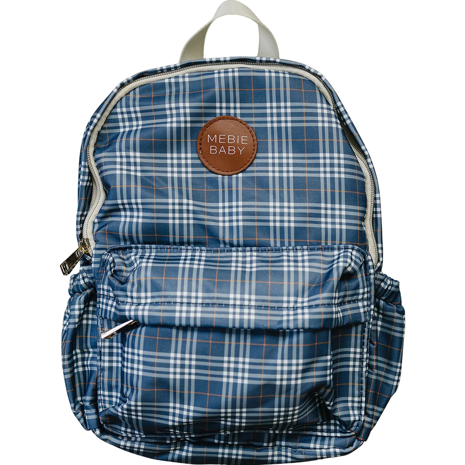 Mini Backpack | Navy Plaid