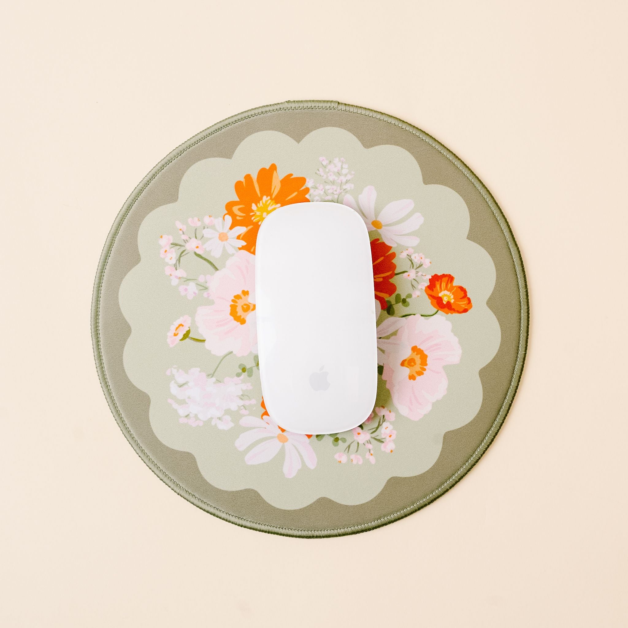Mouse Pad | Bouquet Beauty Sage