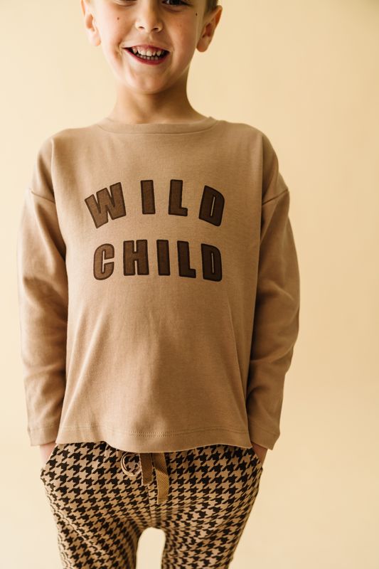 Organic Long Sleeve Tee & Pant Set | Wild Child