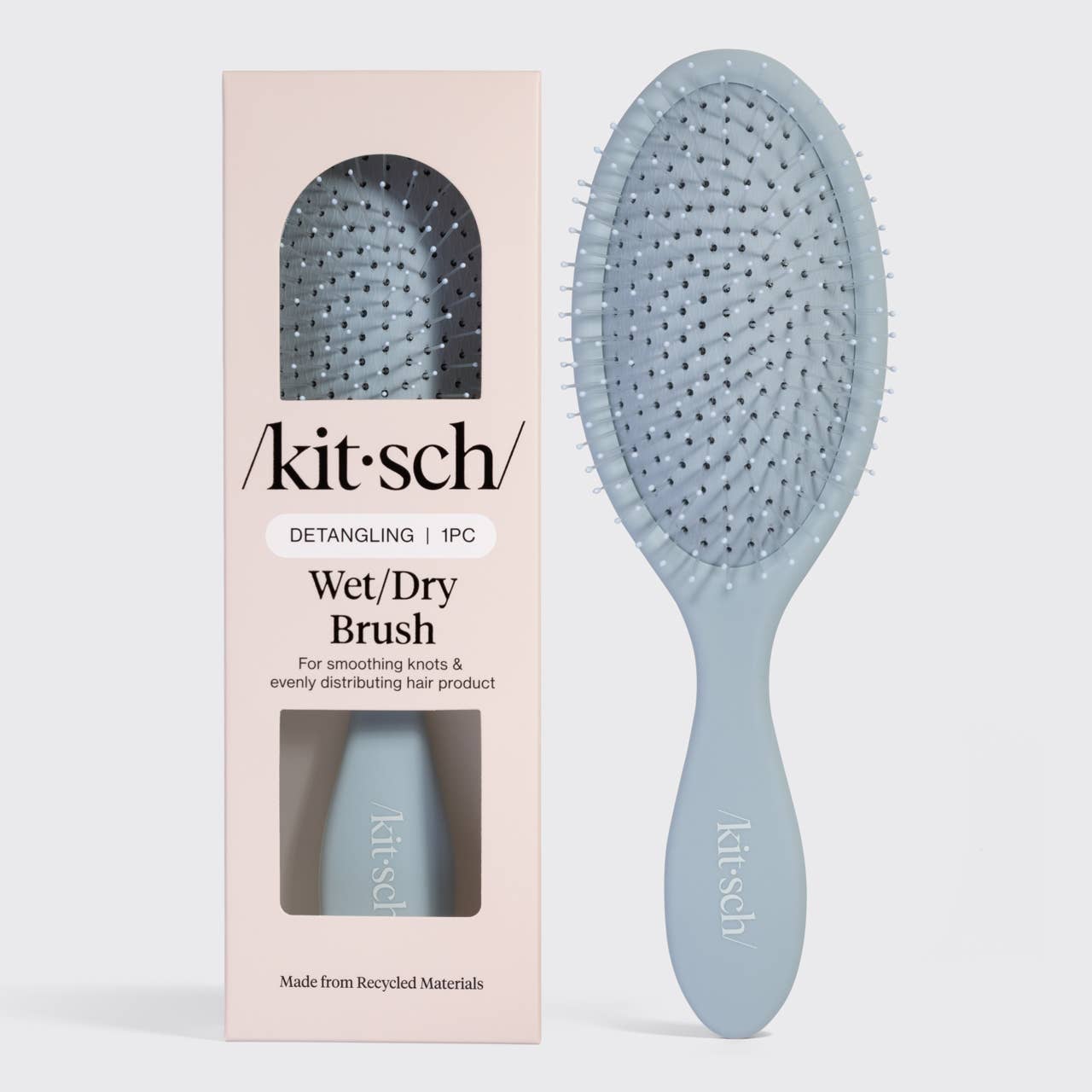 Recycled Plastic Wet/Dry Brush | Haze Blue