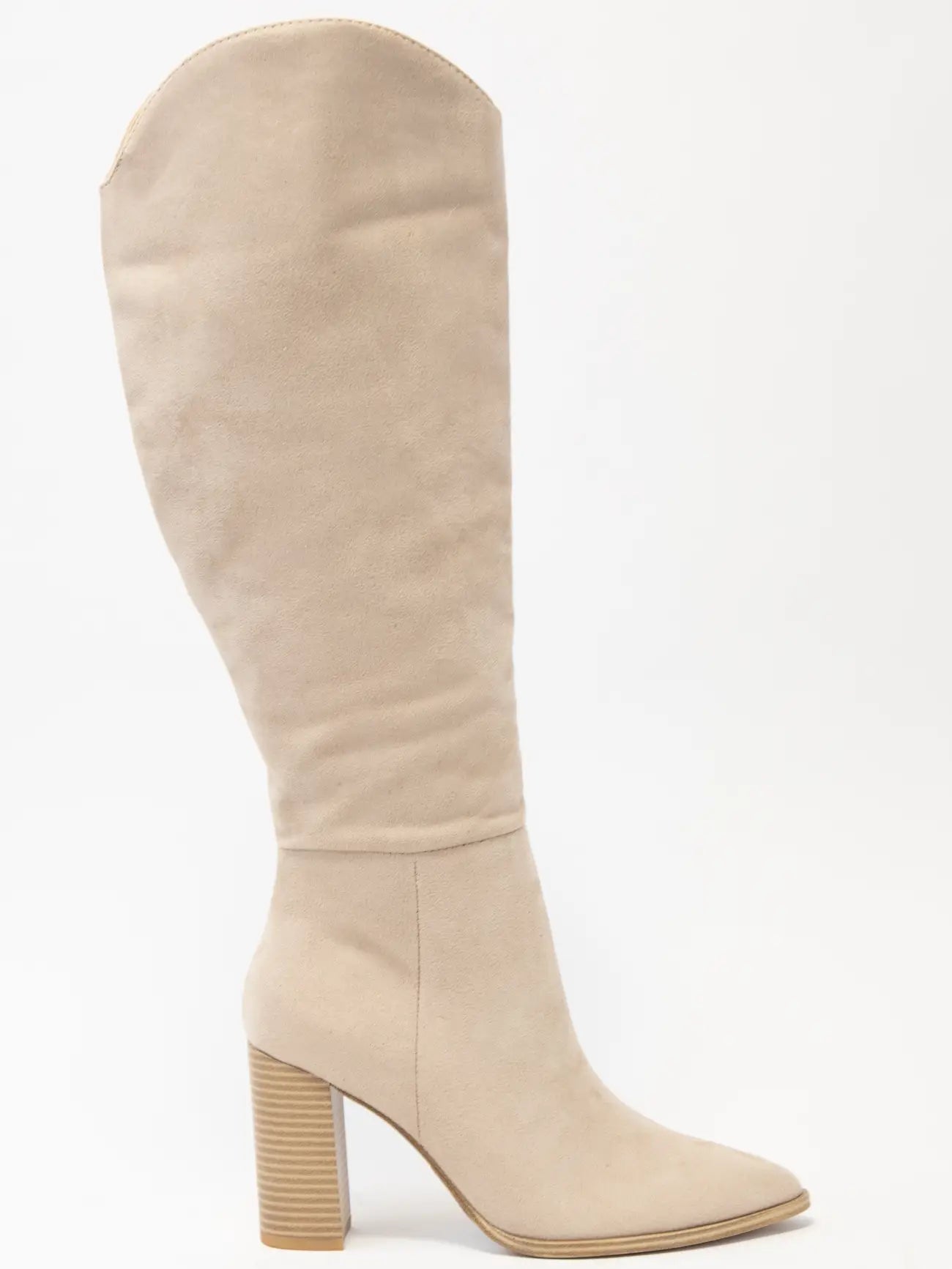 Fallal Faux Suede Boots | Clay Suede