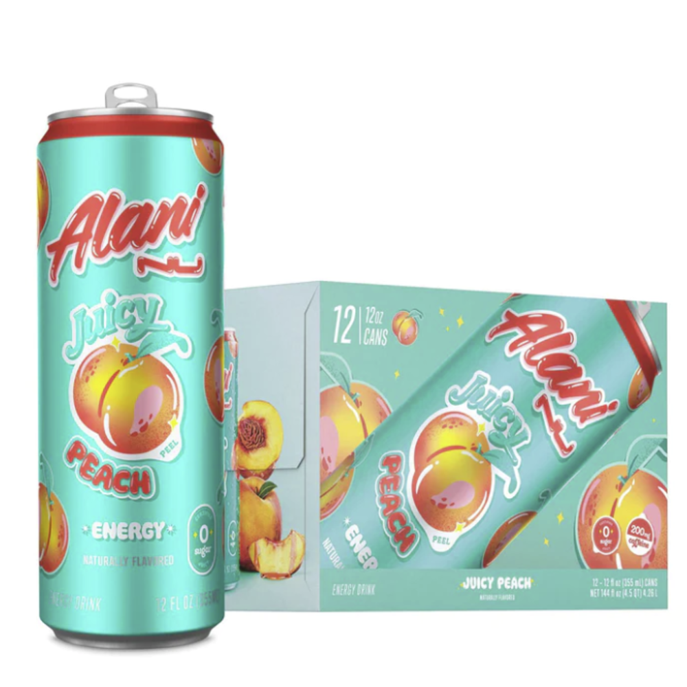 Alani Nu Energy Drink Case | Juicy Peach