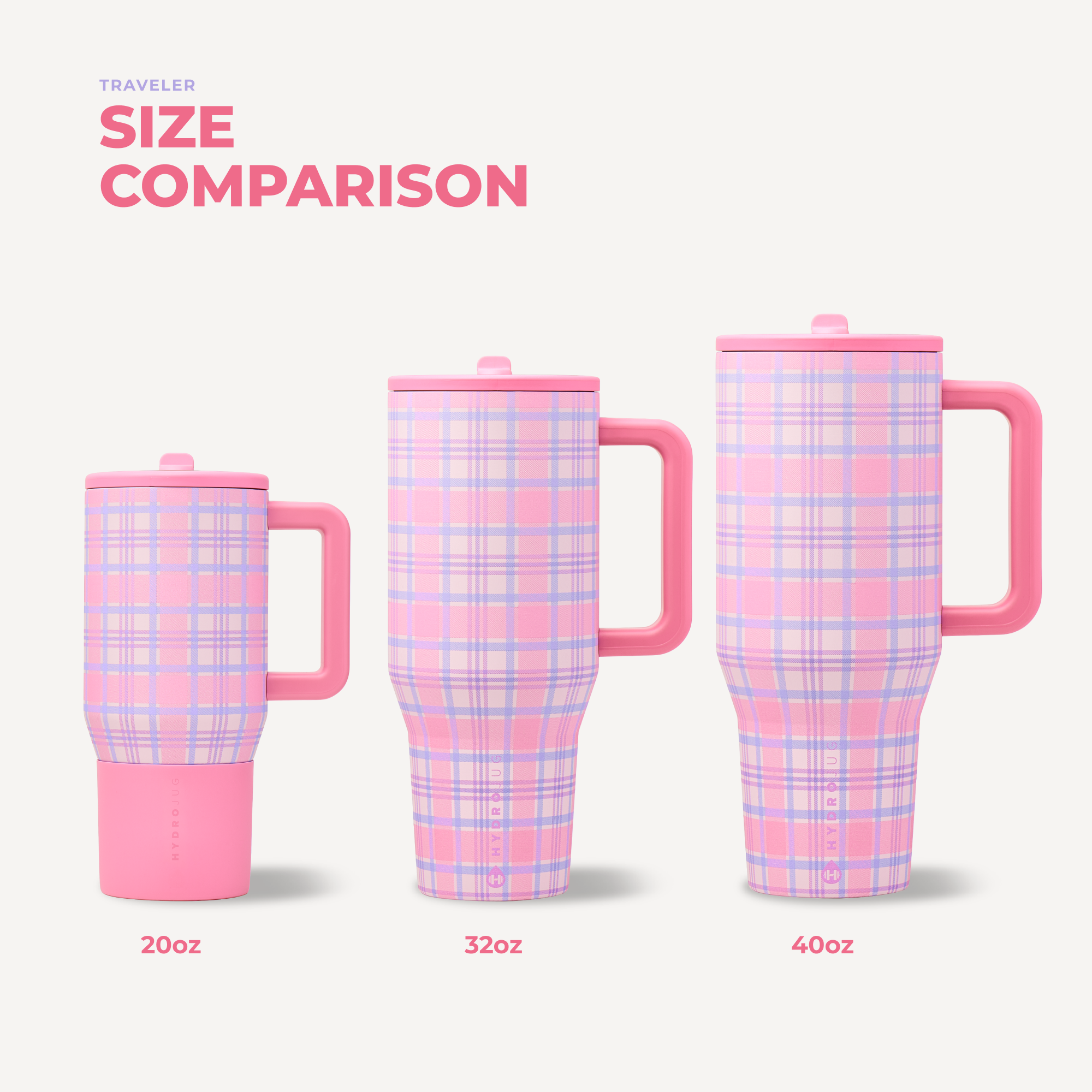 HydroJug 32 oz Traveler Tumbler | Daydream