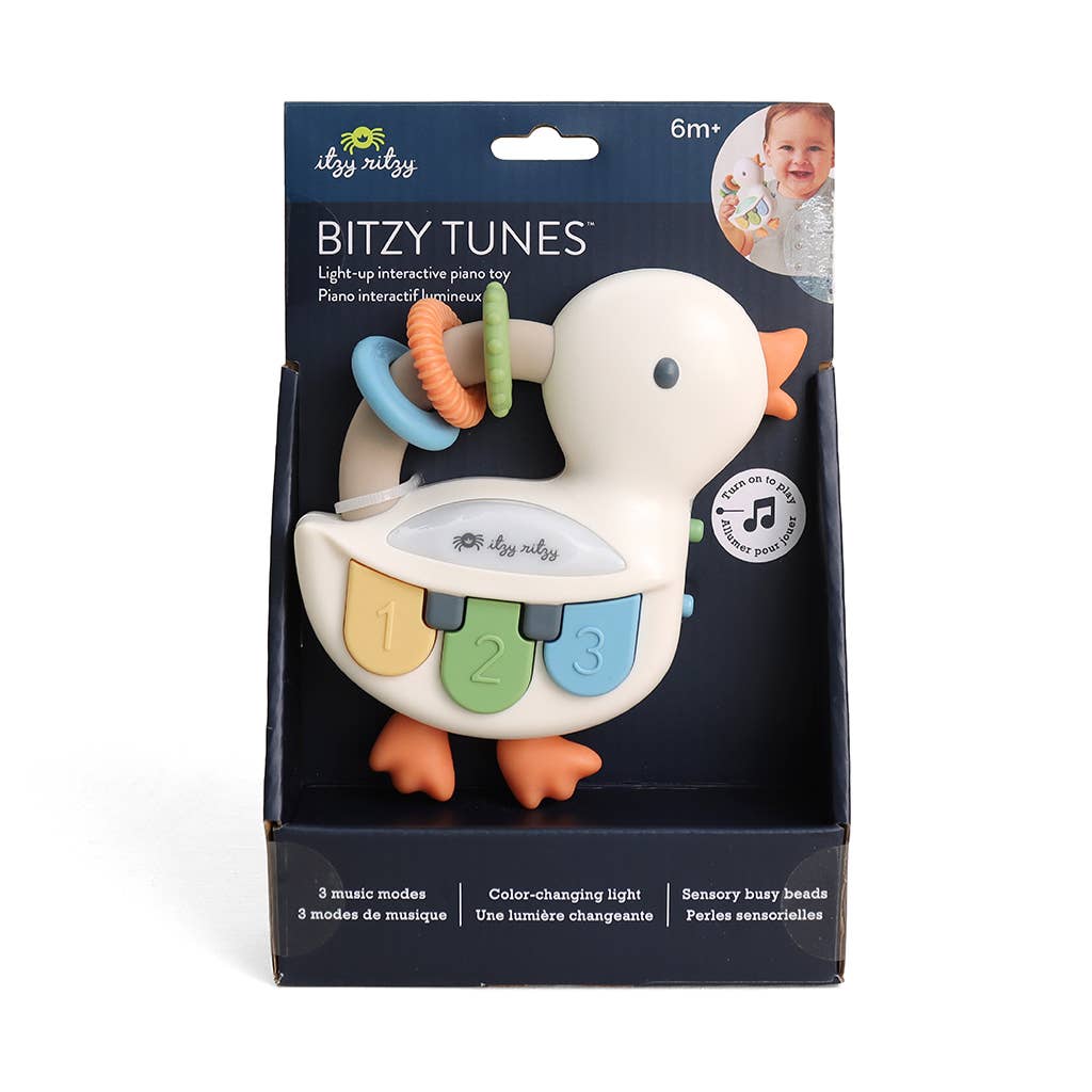 Bitzy Tunes Light-up Interactive Piano Toy