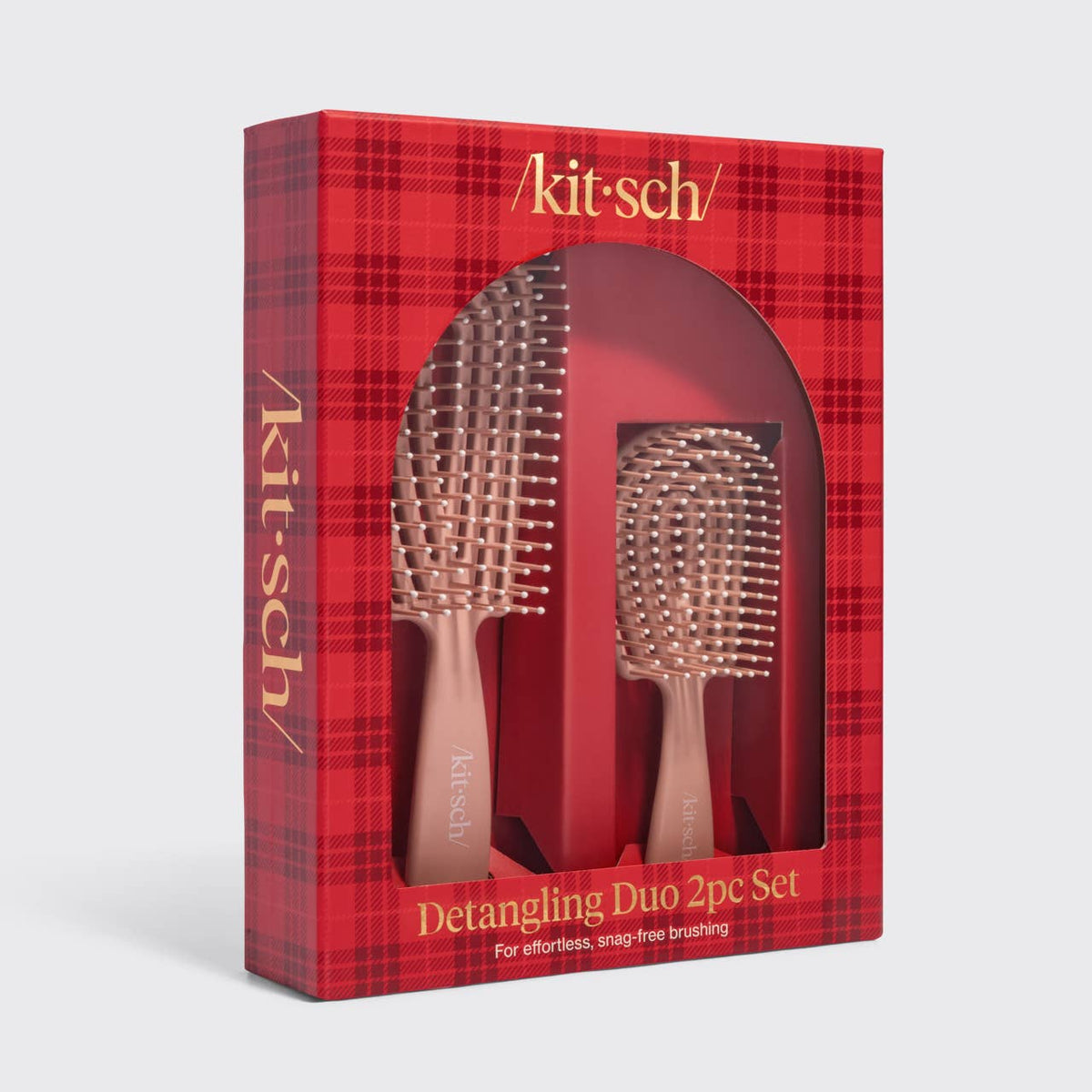 Kitsch Detangling Duo 2pc Set | Terracotta