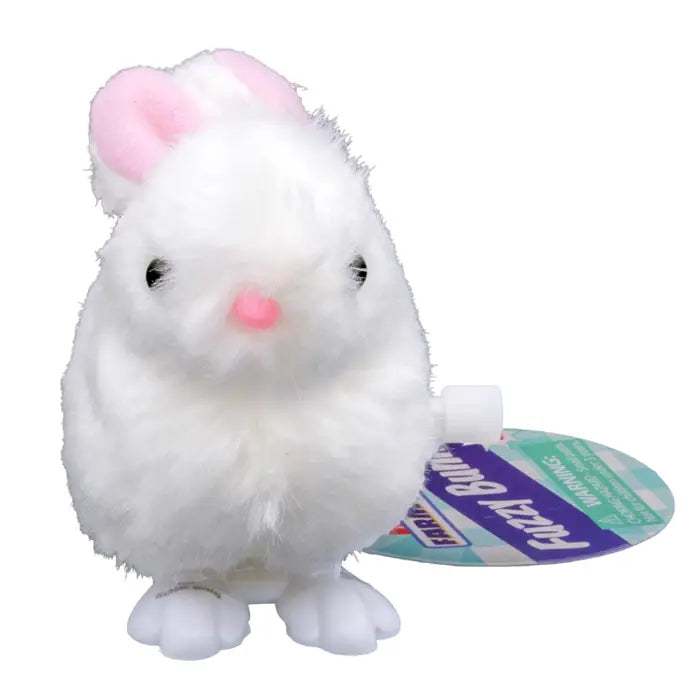 Farm Fresh White Bunny Wind Ups