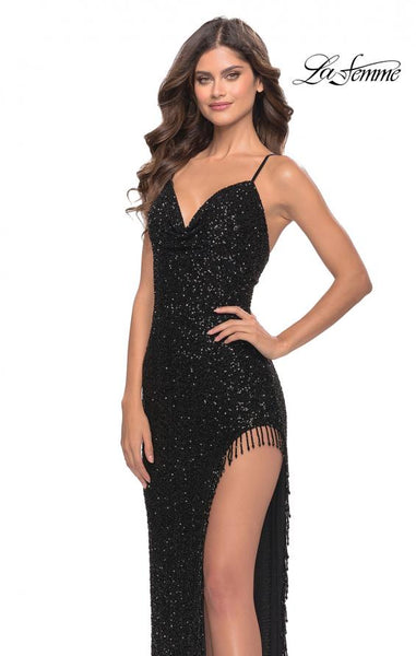 La Femme 31389 Prom Dress - Black | NewYorkDress La Femme 31389 Prom Dress - Black | NewYorkDress