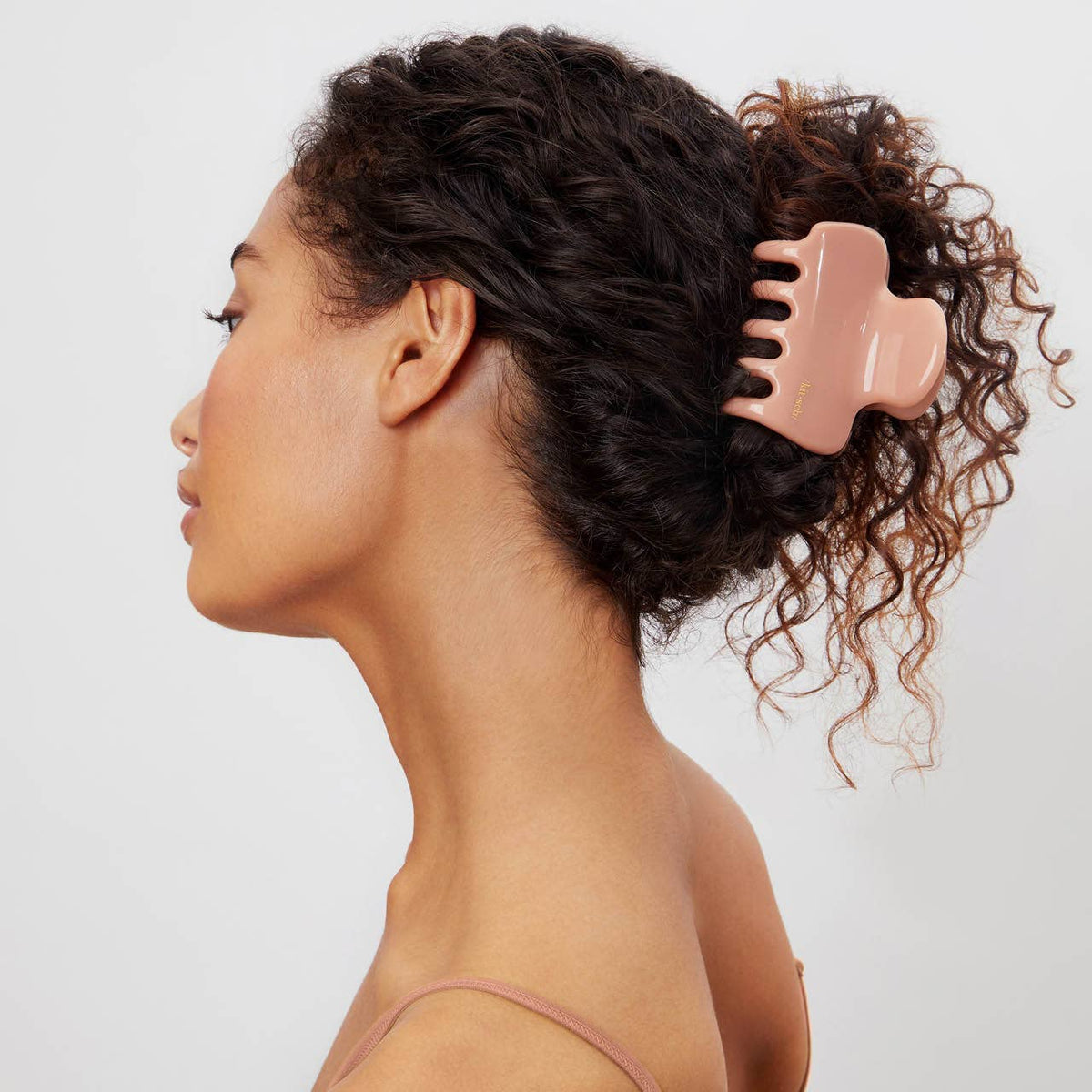 Recycled Plastic Puffy Cloud Clip 1pc | Rosewood