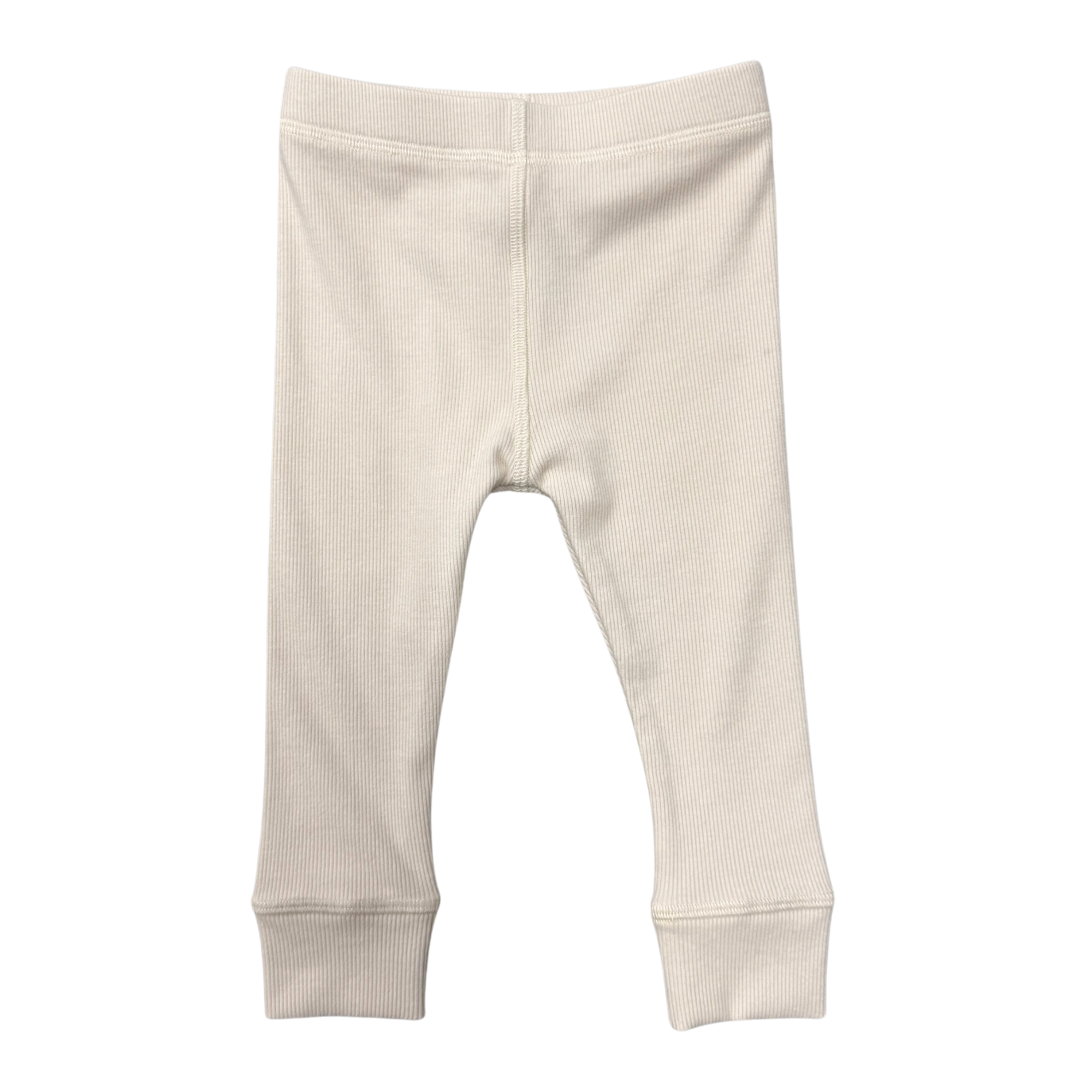 Babysprouts Ribbed Leggings | Cream
