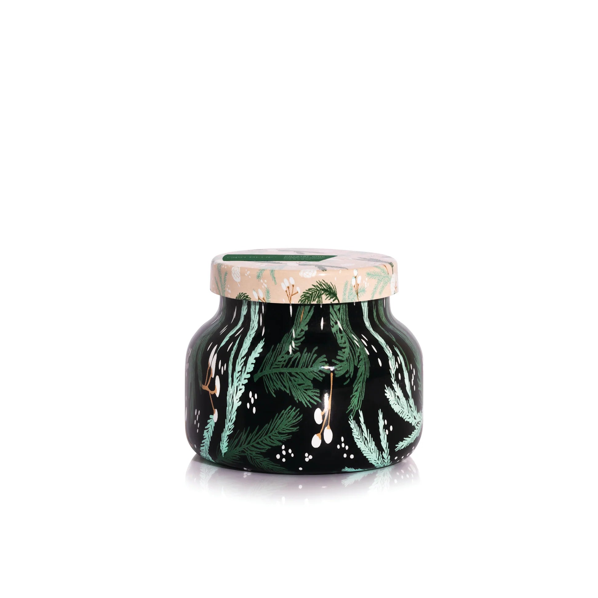 Capri Blue Holiday Pattern Play Petite Jar 8oz. | Crystal Pine
