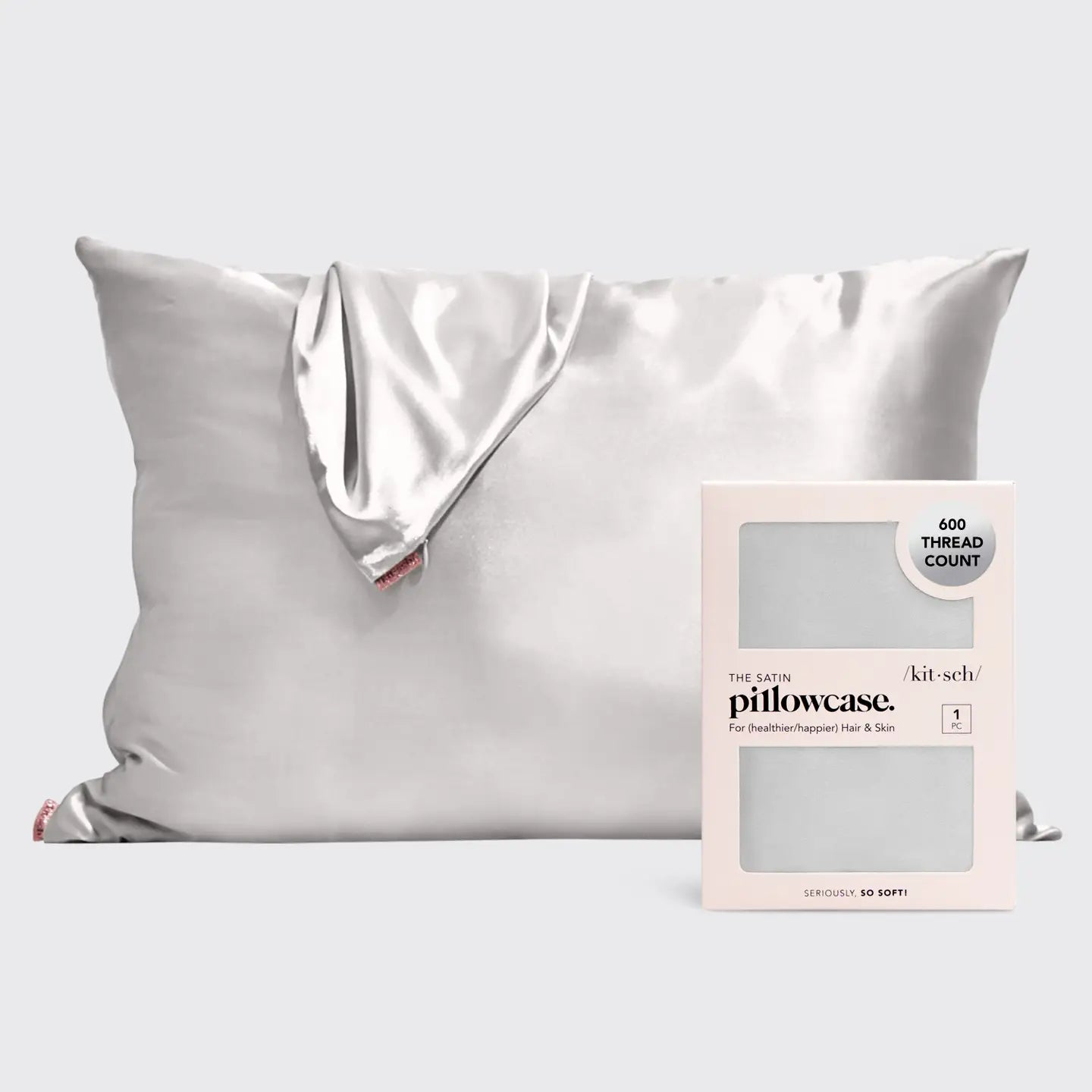 Satin Pillowcase | Silver