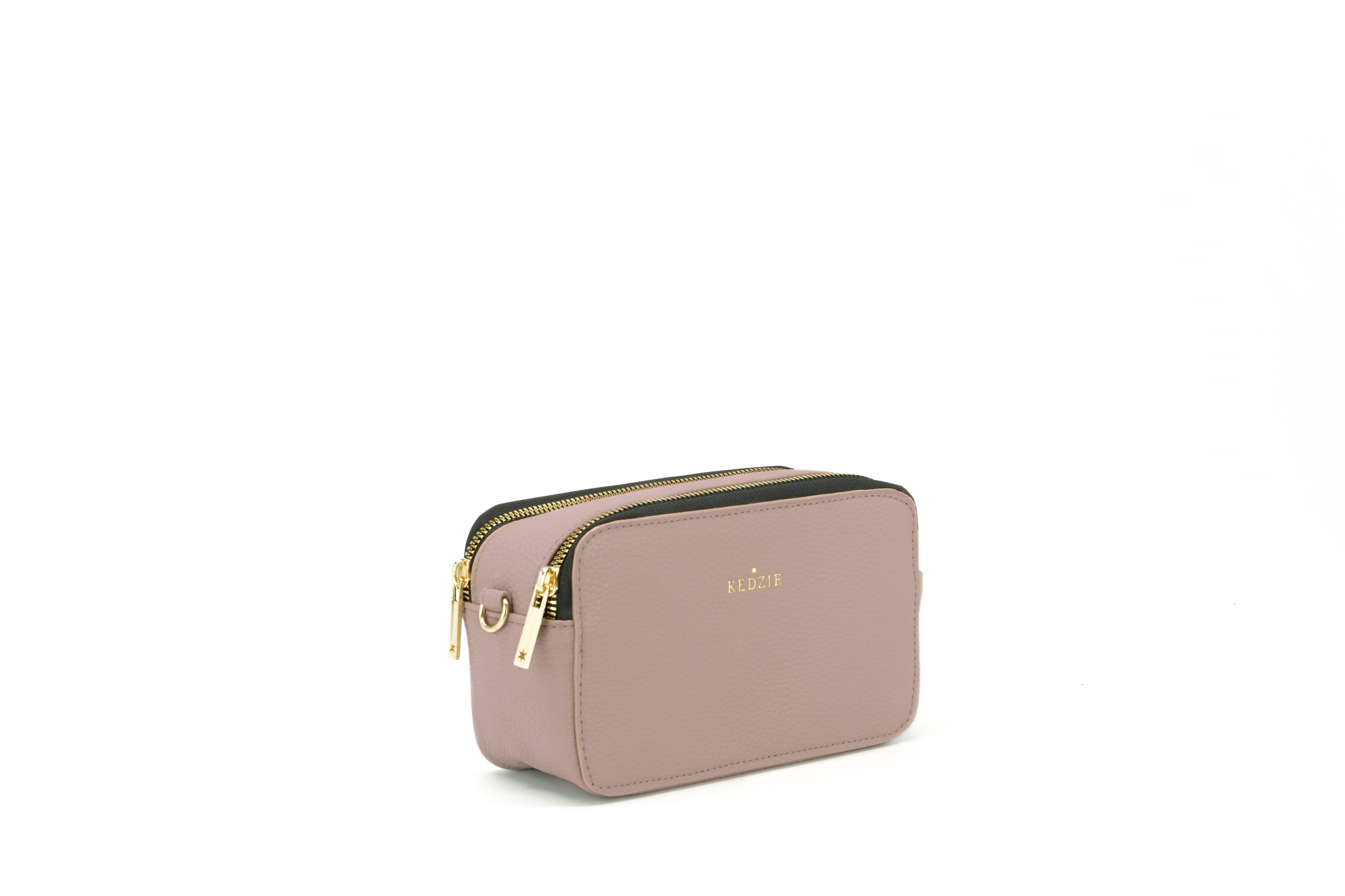 Kedzie Modernist Vegan Leather Crossbody | Mauve