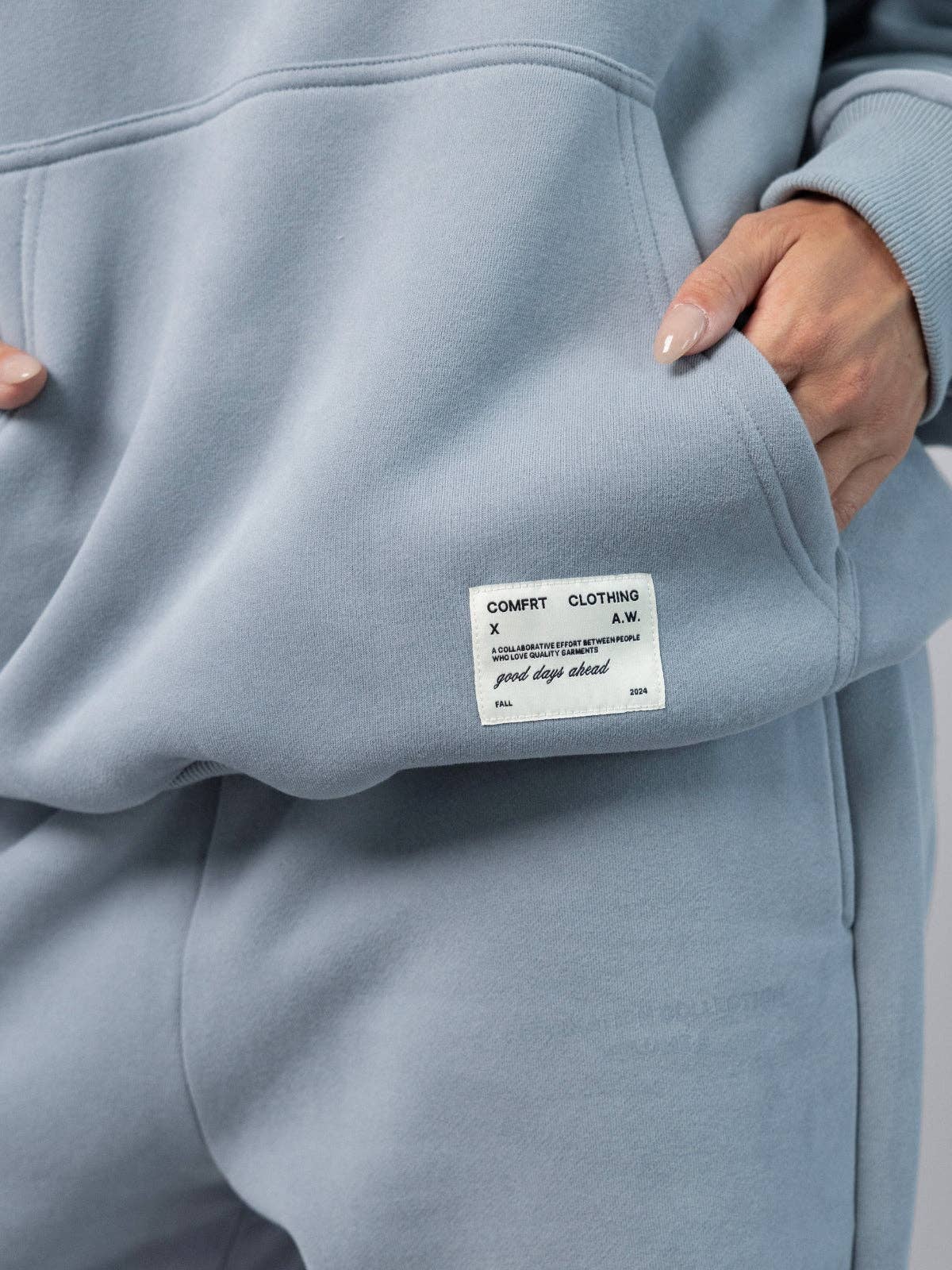 Comfrt Affirmation Hoodie Mega | Slate