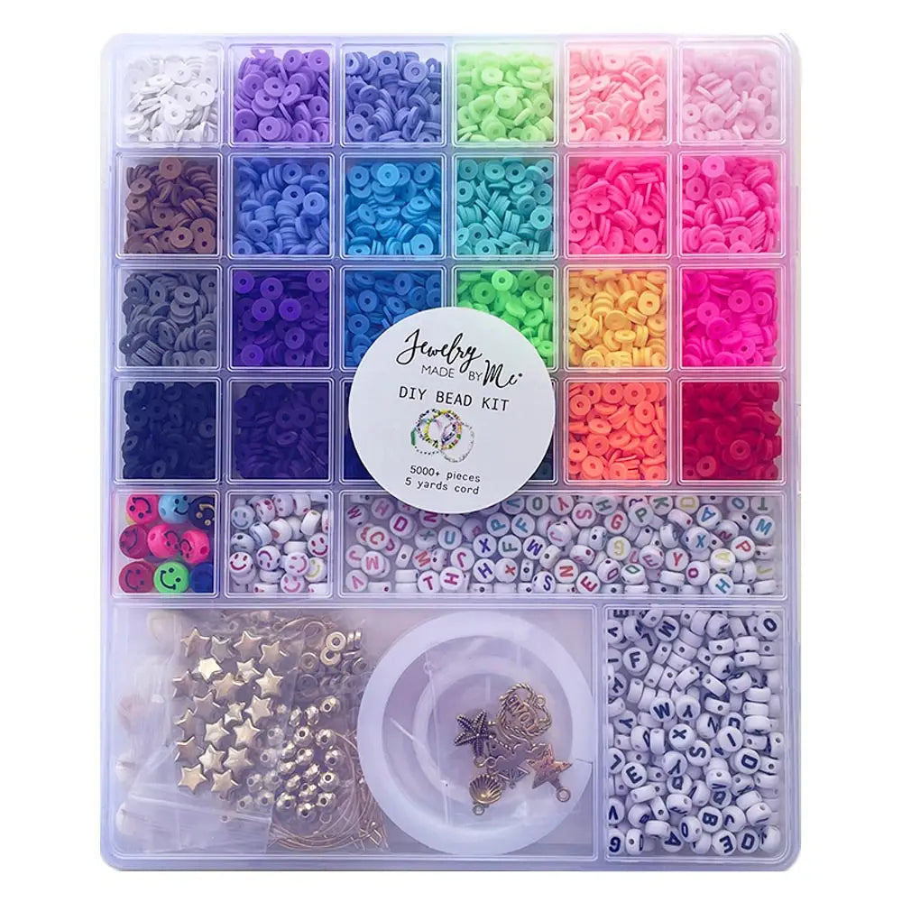 Mega Alphabets & Heishi Box Bead Kit