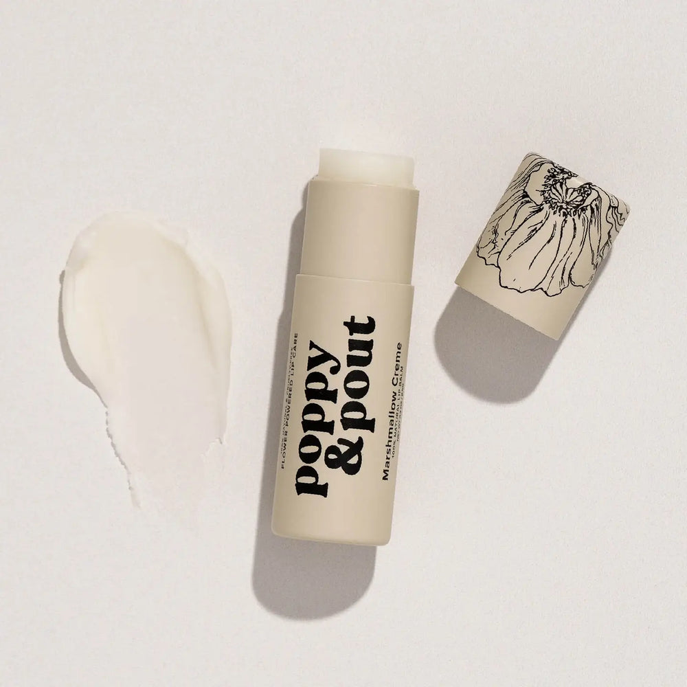 Poppy & Pout Lip Balm | Marshmallow Cream