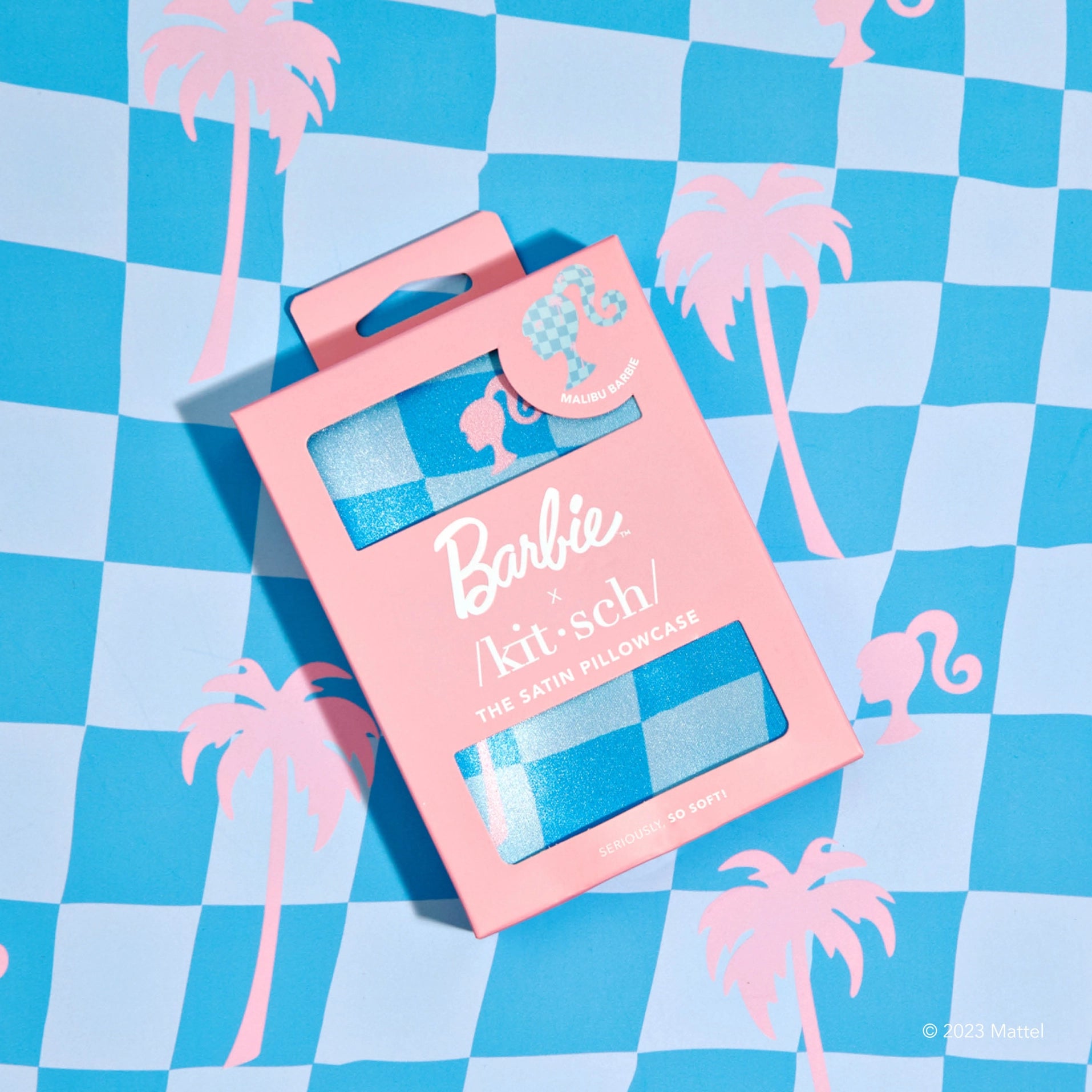 Barbie x Kitsch Satin Pillowcase | Malibu Barbie