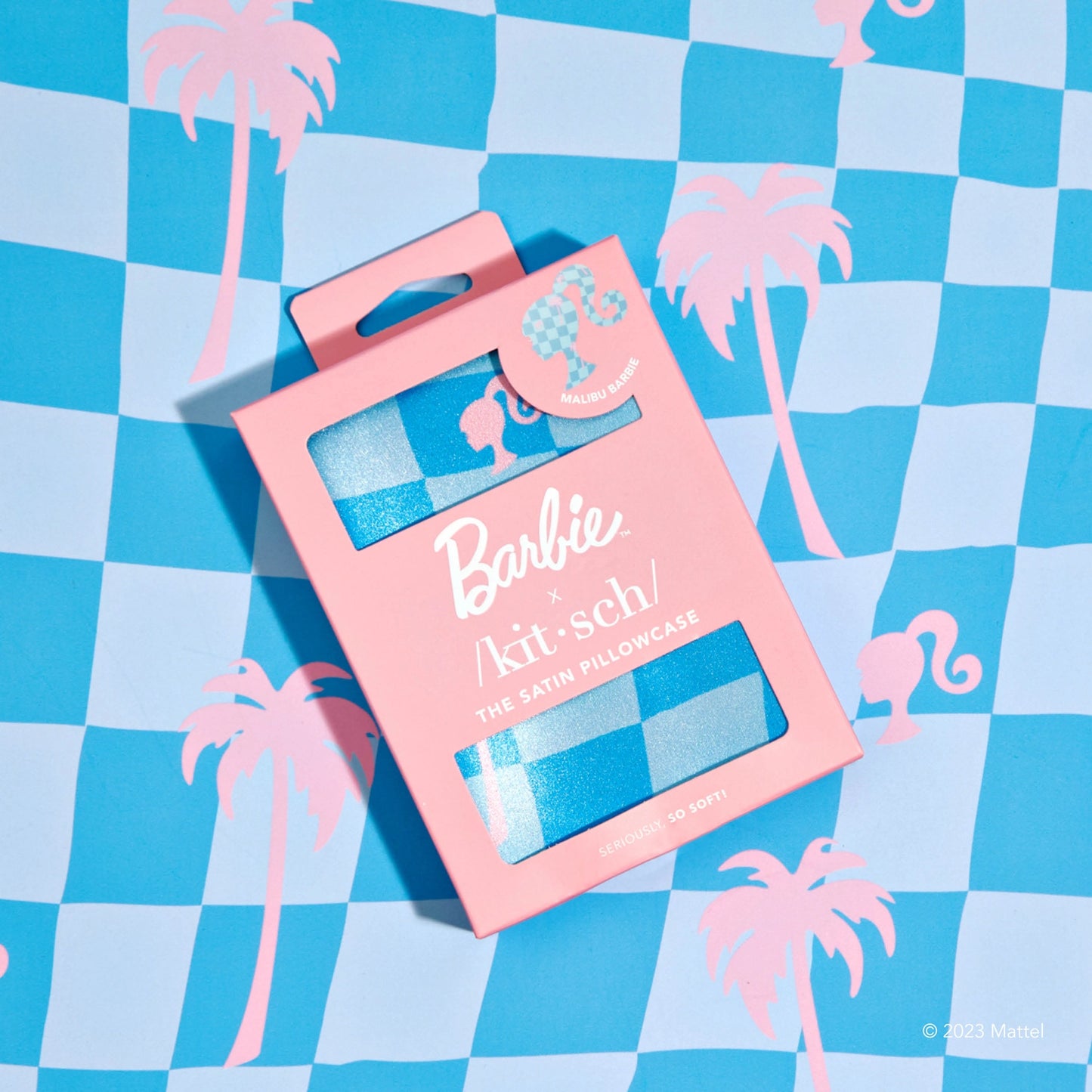 Barbie x Kitsch Satin Pillowcase | Malibu Barbie
