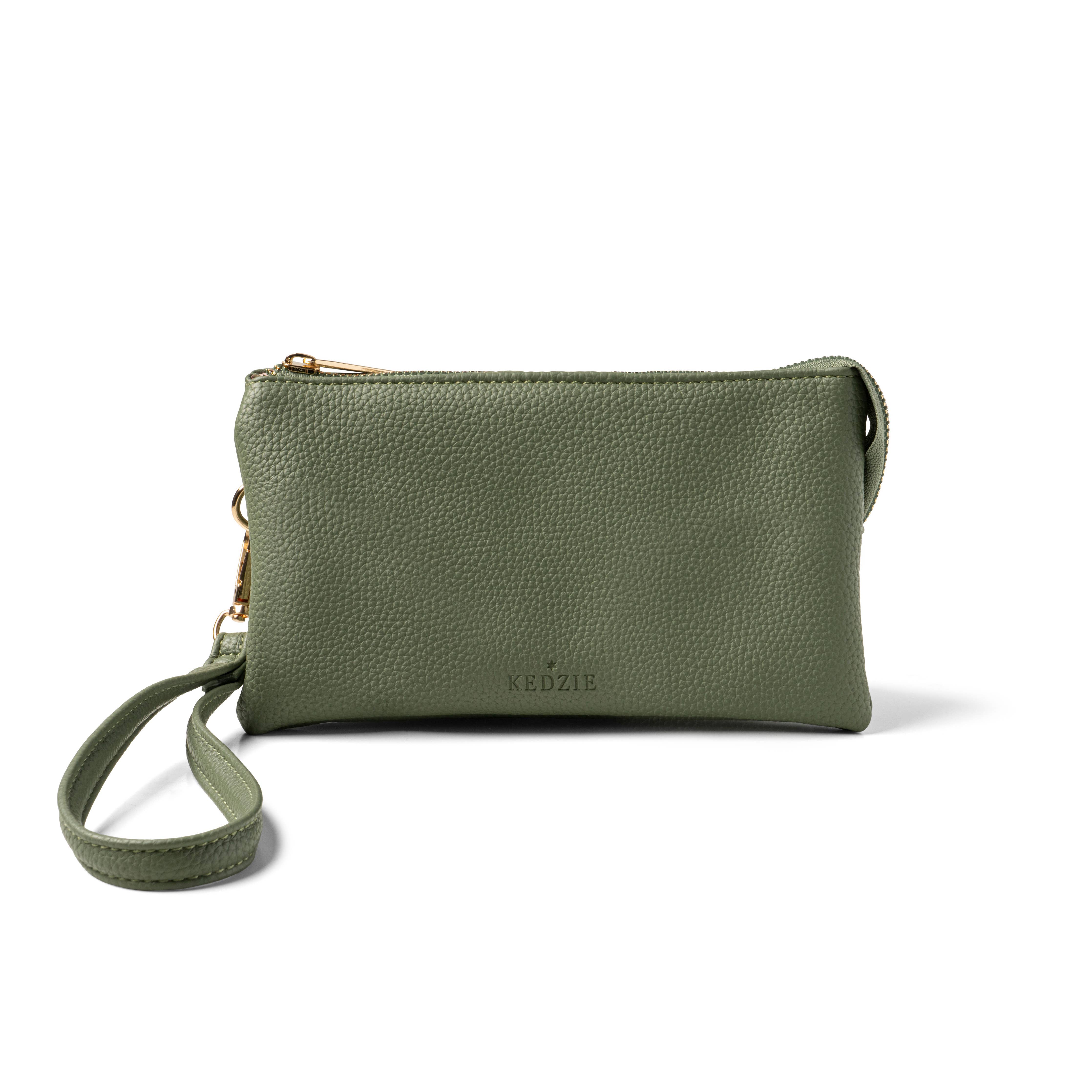 Kedzie Eclipse Convertible Wallet Crossbody | Green