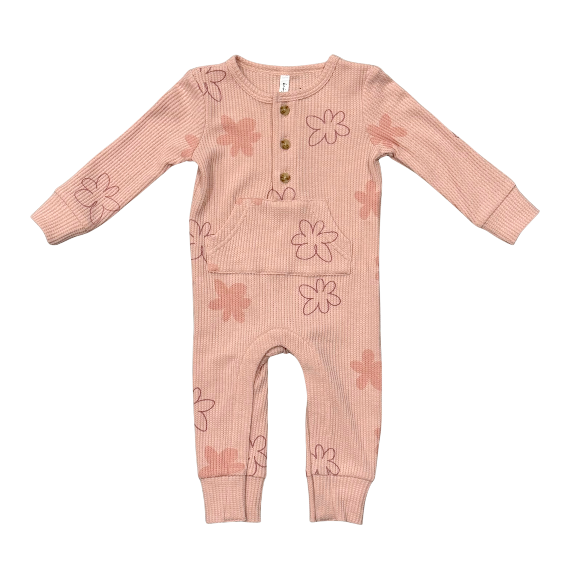 Babysprouts Waffle Romper | Daisy Doodle