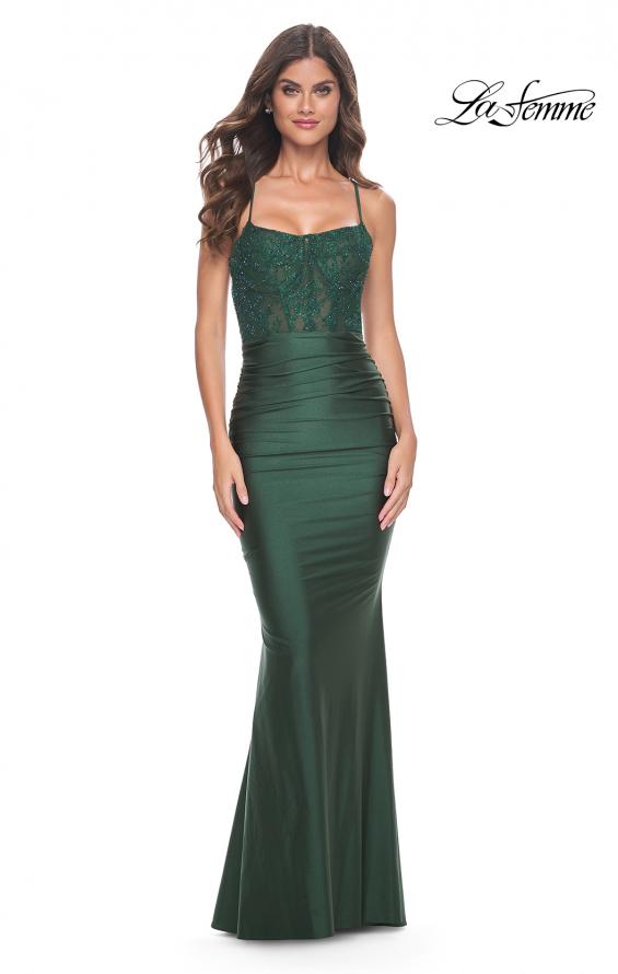 Prom Dress 31857 | Dark Emerald