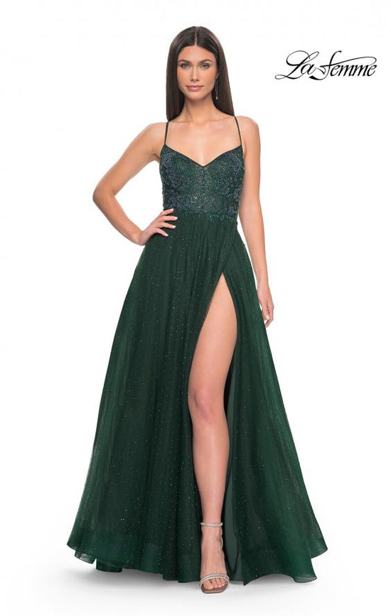 Prom Dress 32020 | Dark Emerald