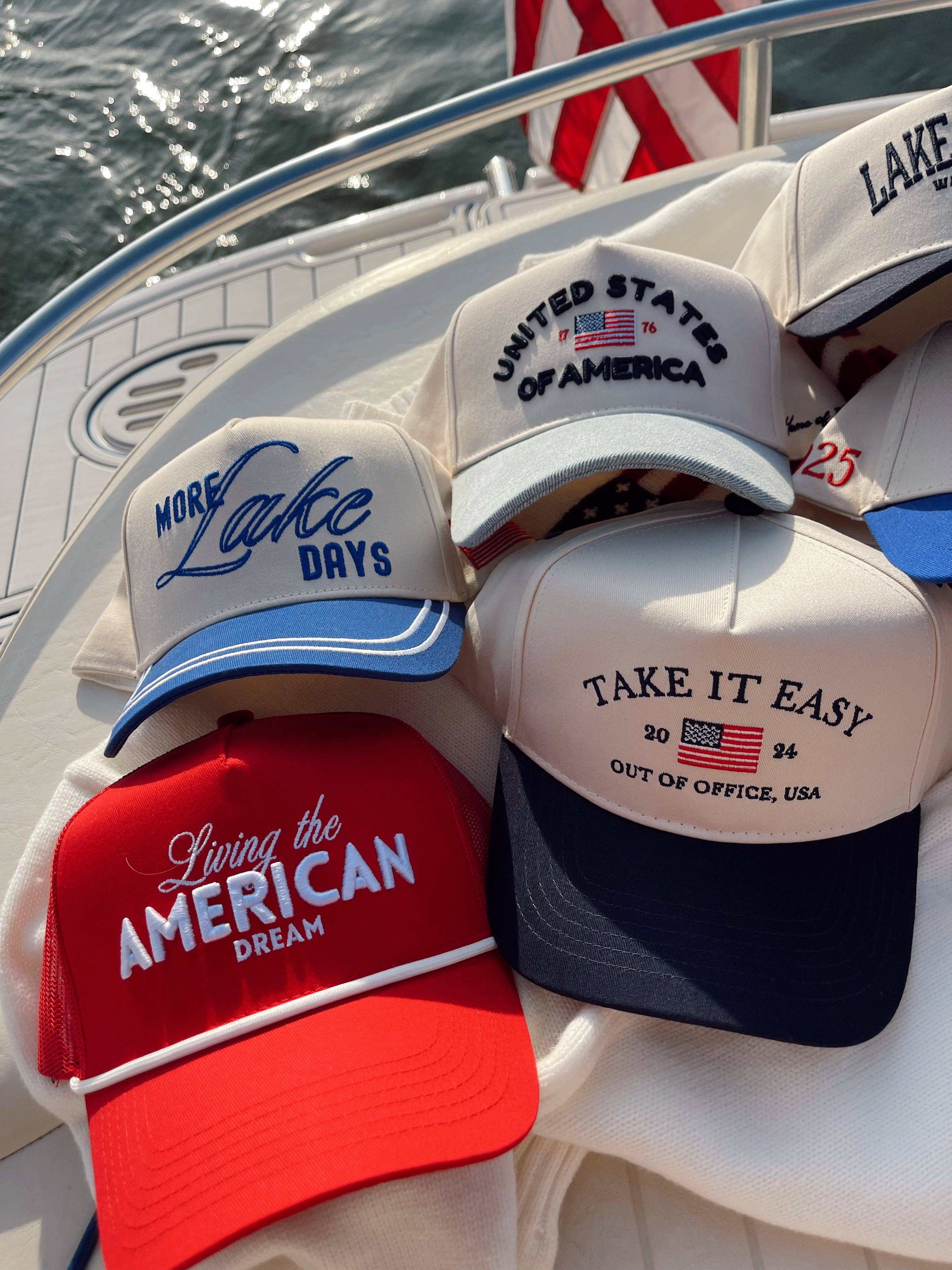 KENZKUSTOMZ American Dream Trucker Hat | Red