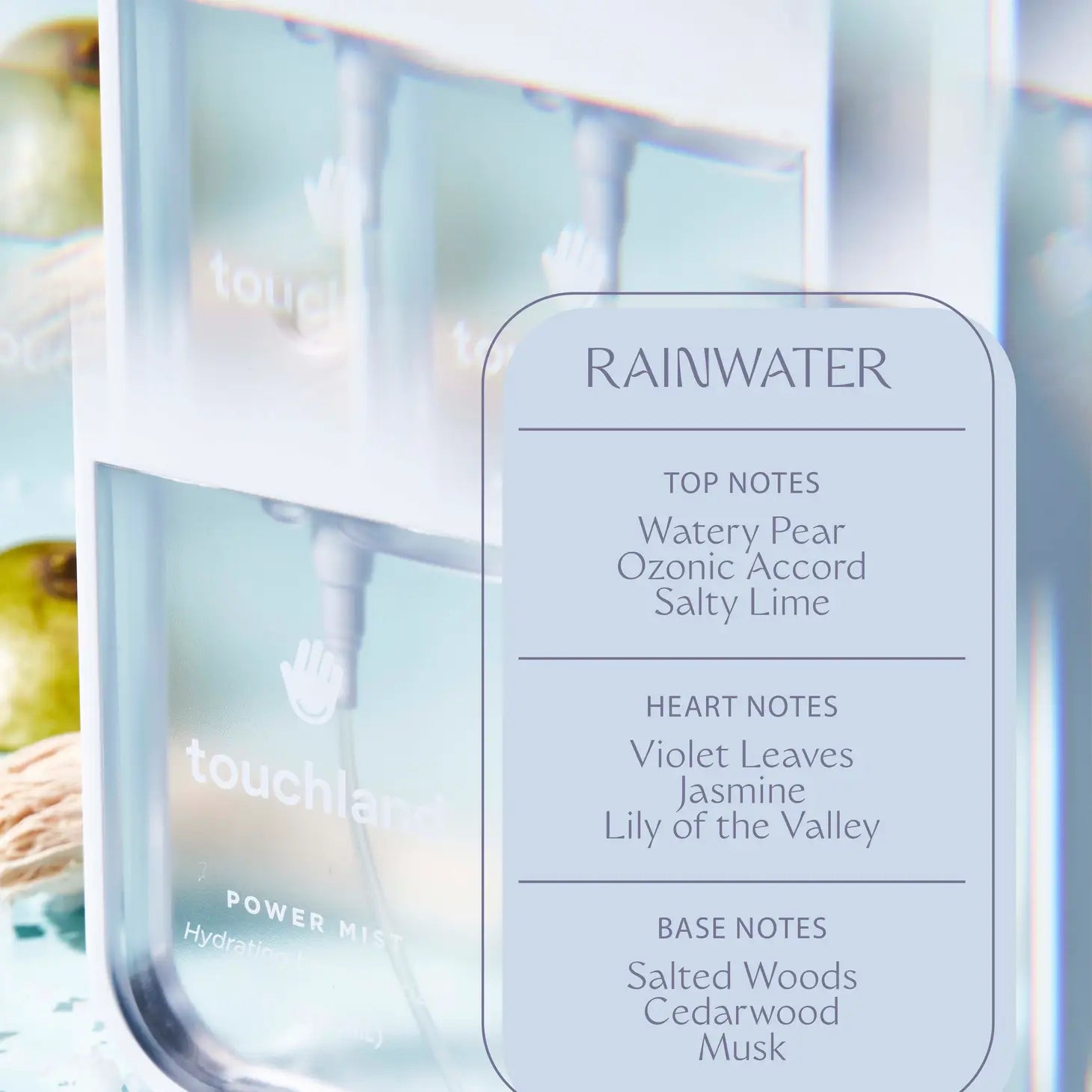 Touchland Power Mist | Rainwater