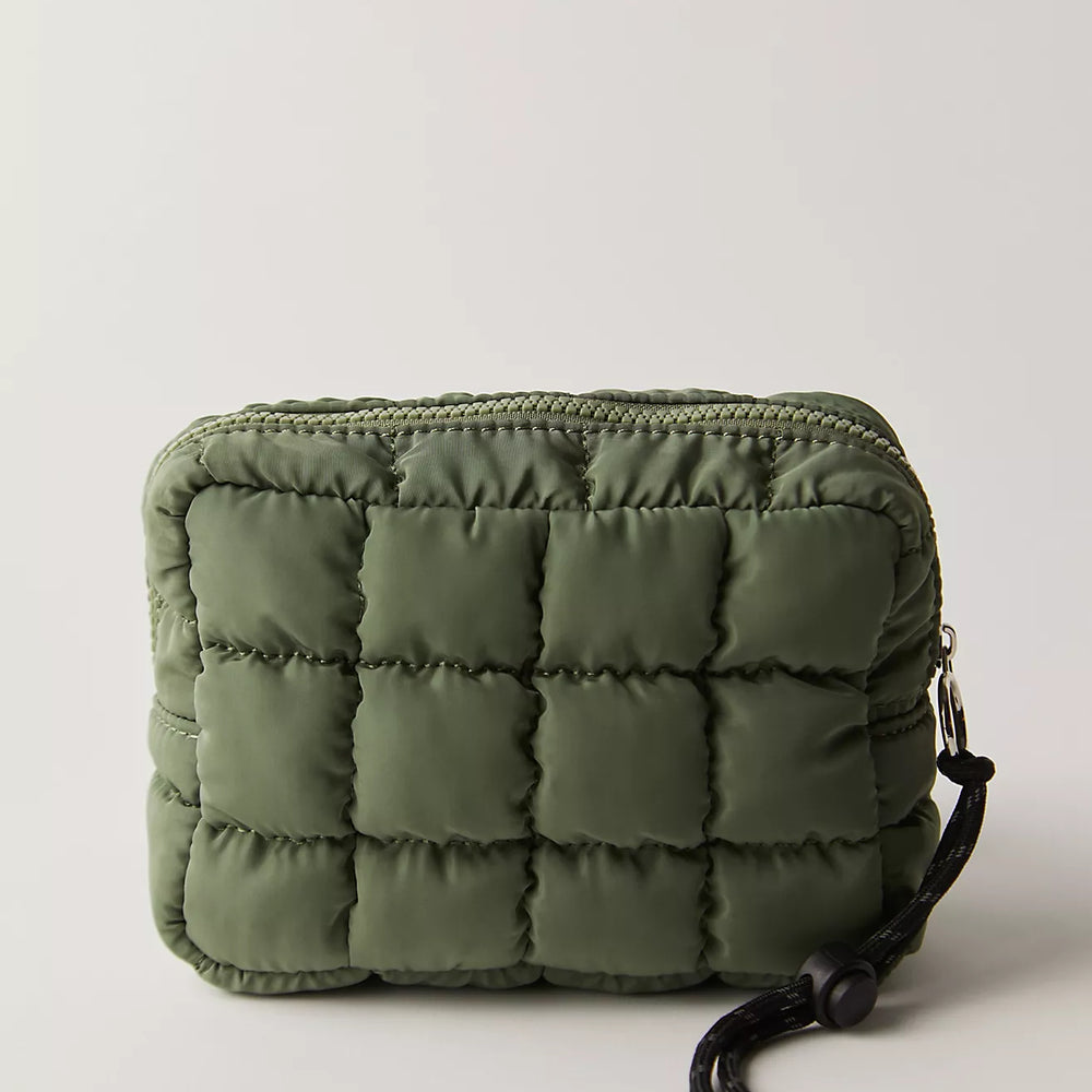 Quilted Mini Case | Washed Sage