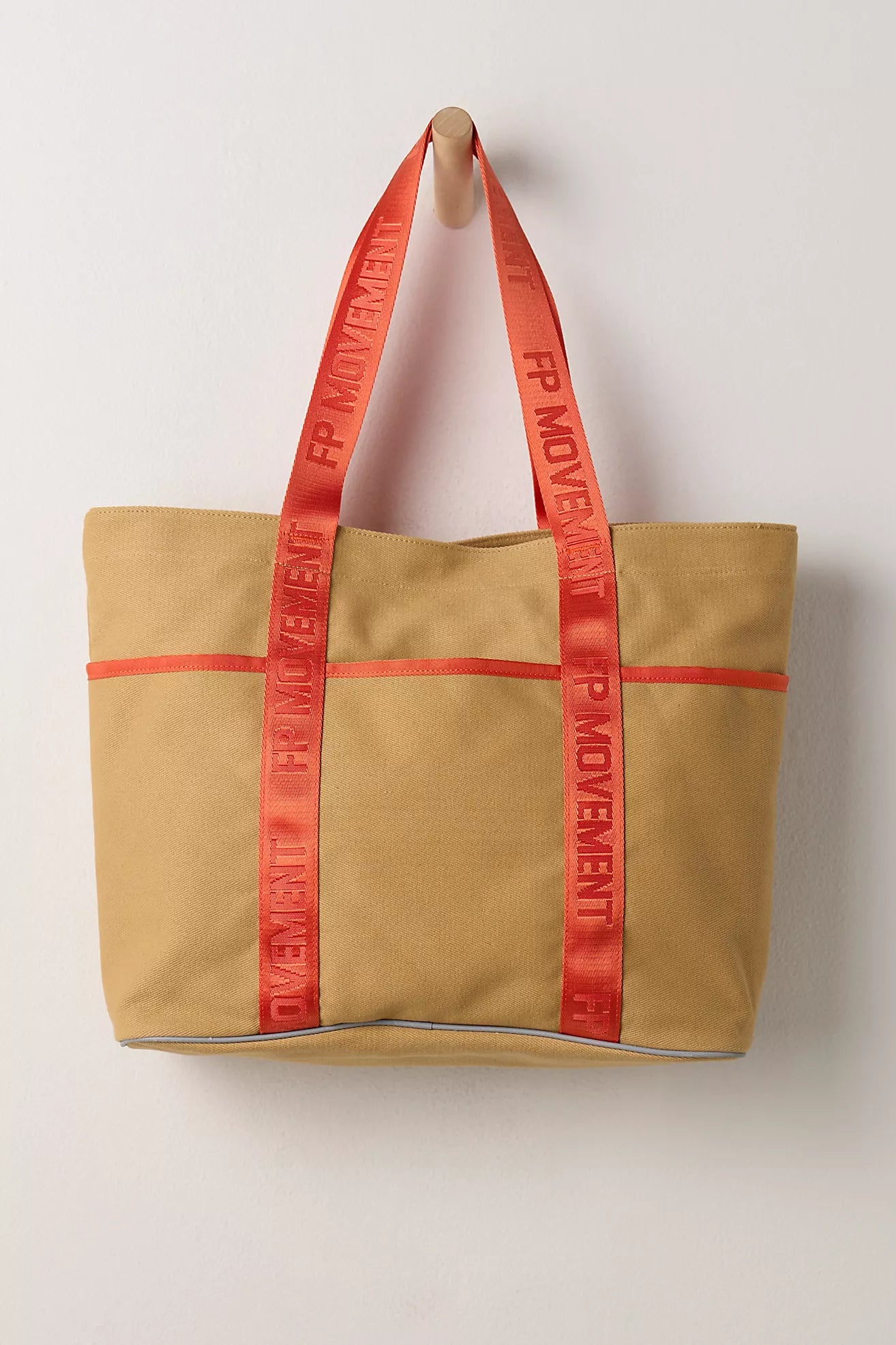 Perfect Time Tote | Sand/Flame