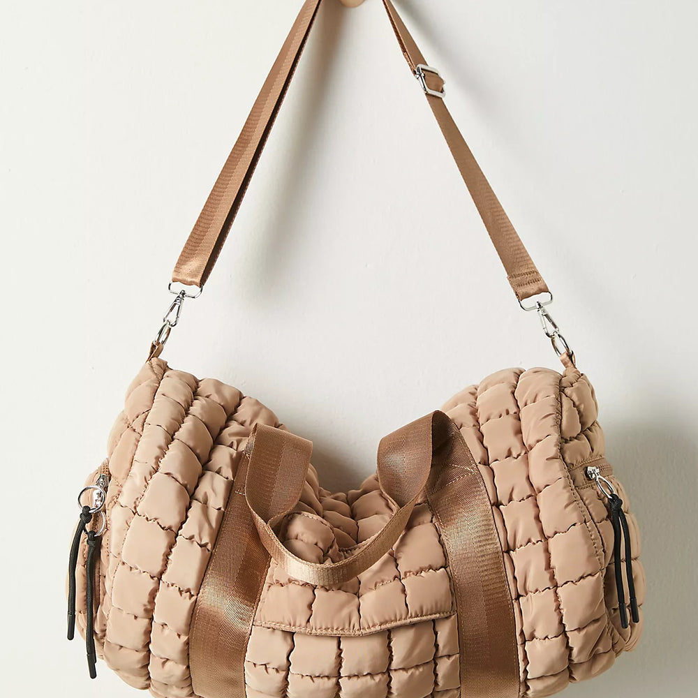 Quilted Duffle | Khaki