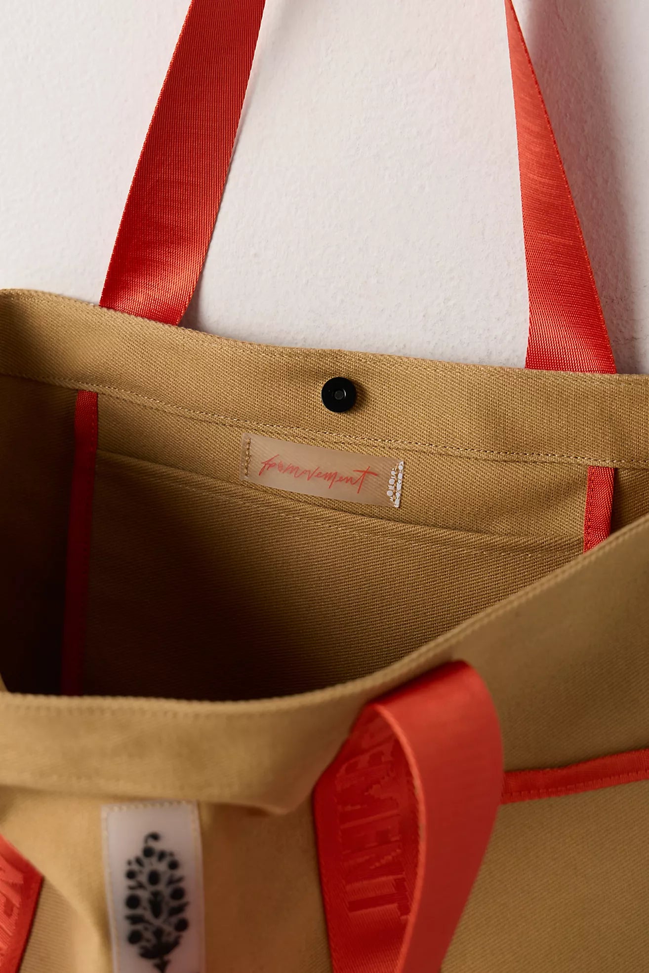 Perfect Time Tote | Sand/Flame