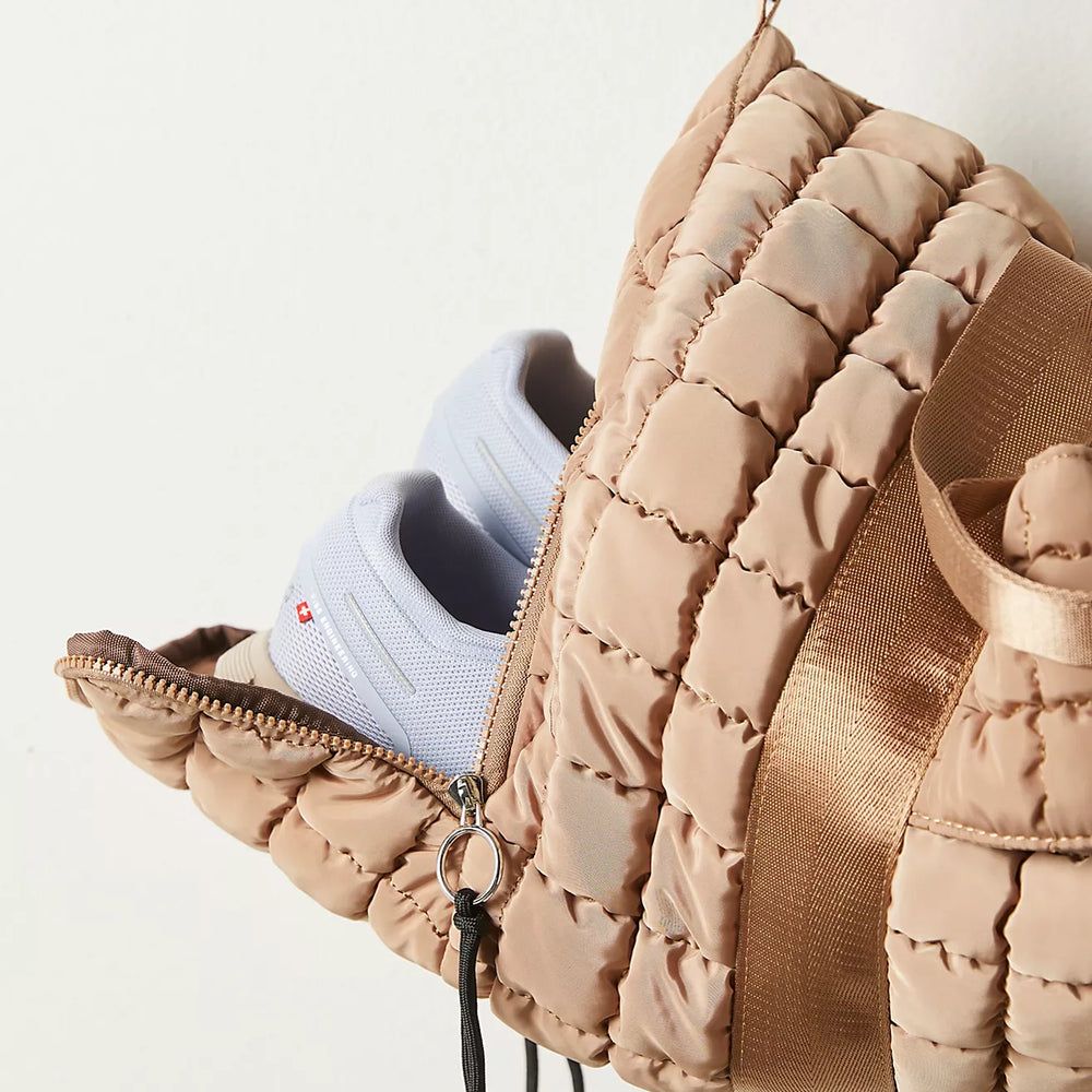 
                      
                        Quilted Duffle | Khaki
                      
                    