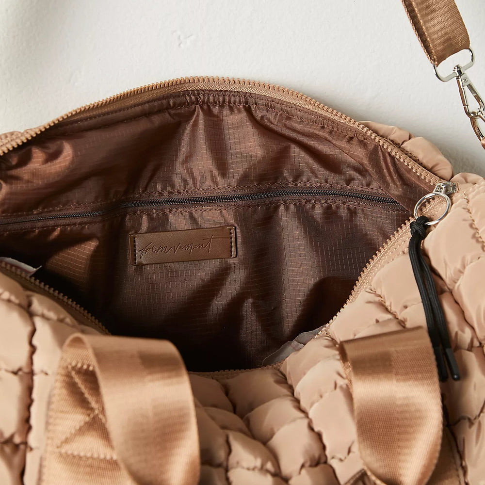 
                      
                        Quilted Duffle | Khaki
                      
                    