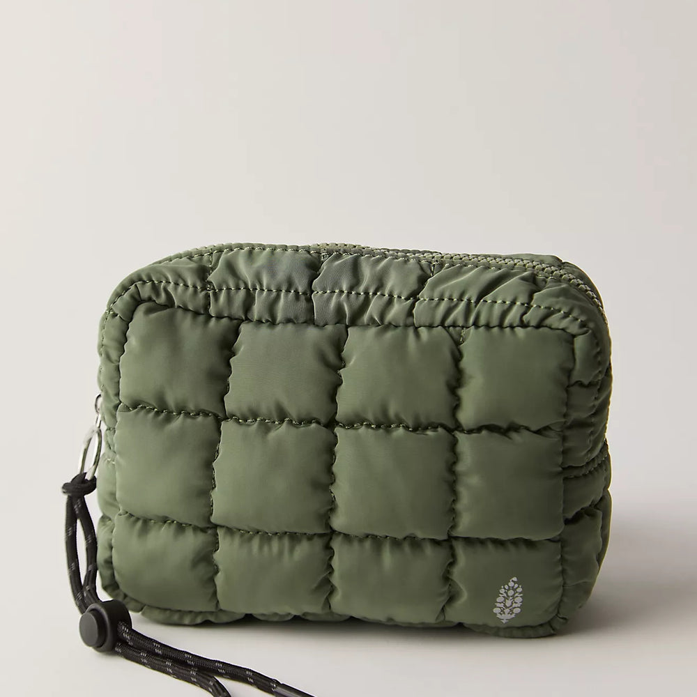 Quilted Mini Case | Washed Sage