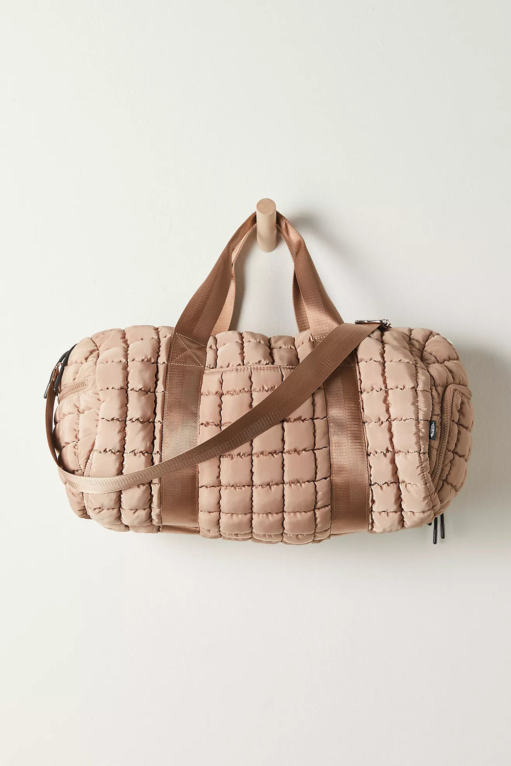 Quilted Duffle | Khaki